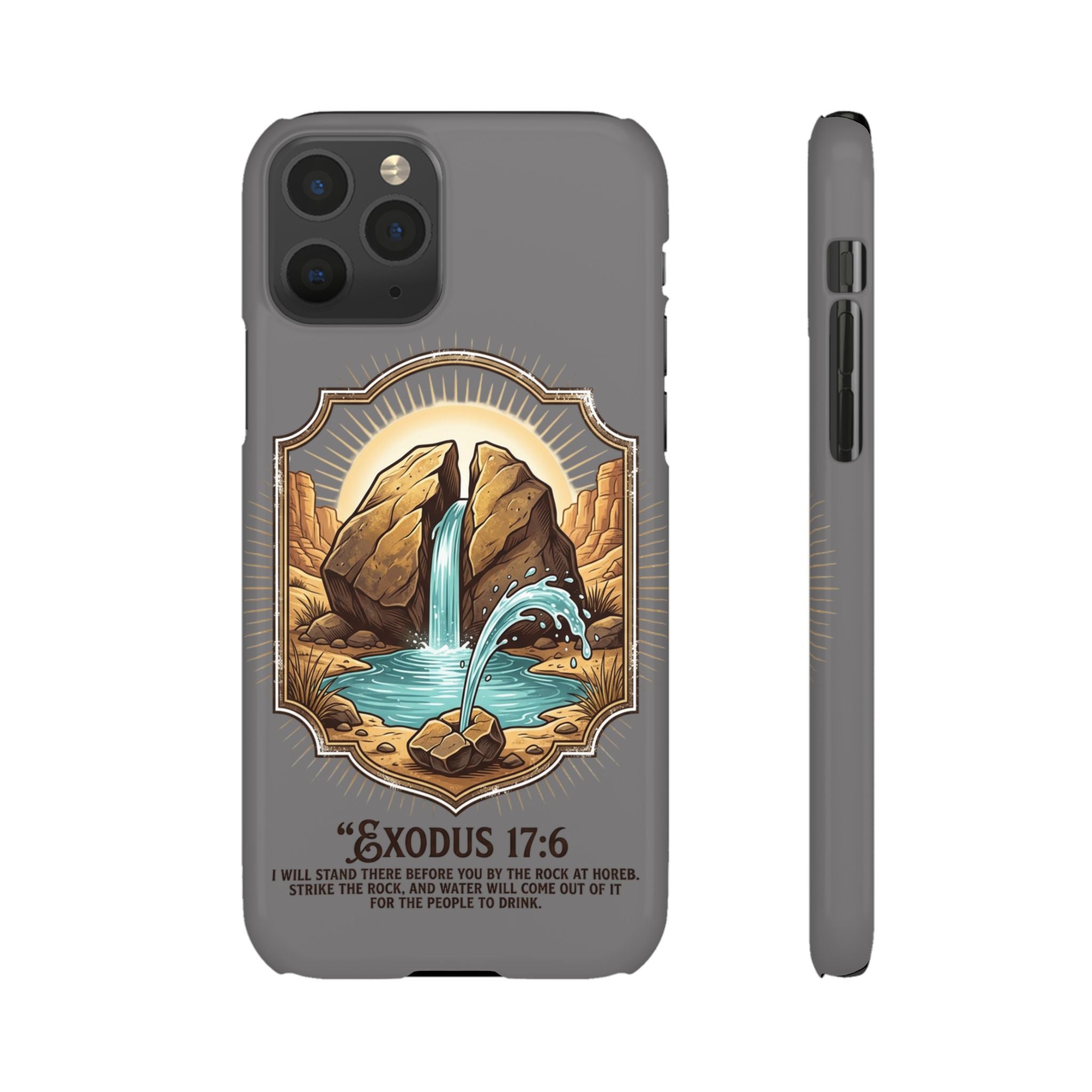 Exodus 17:6 Snap Cases