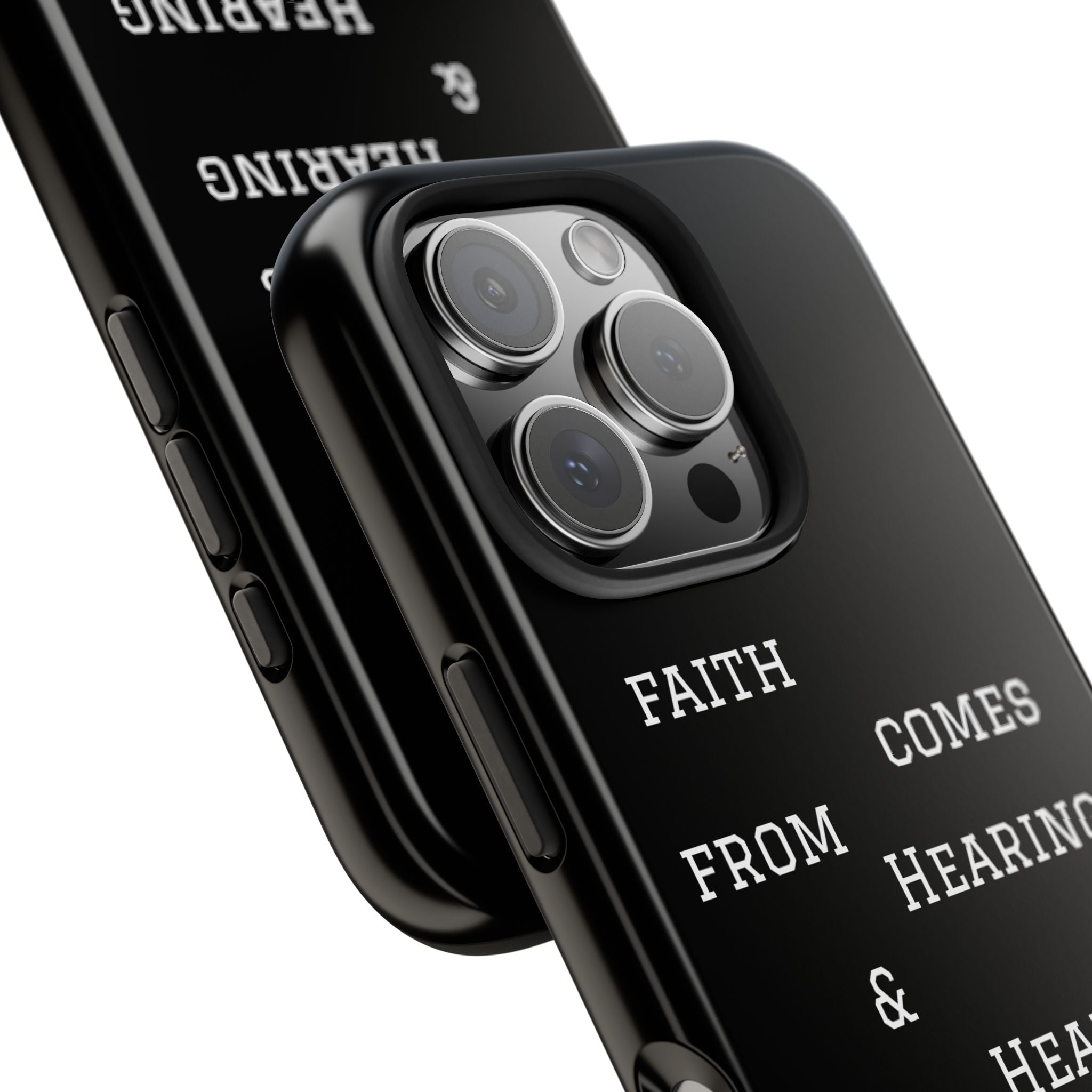 Romans 10:17 phone case
