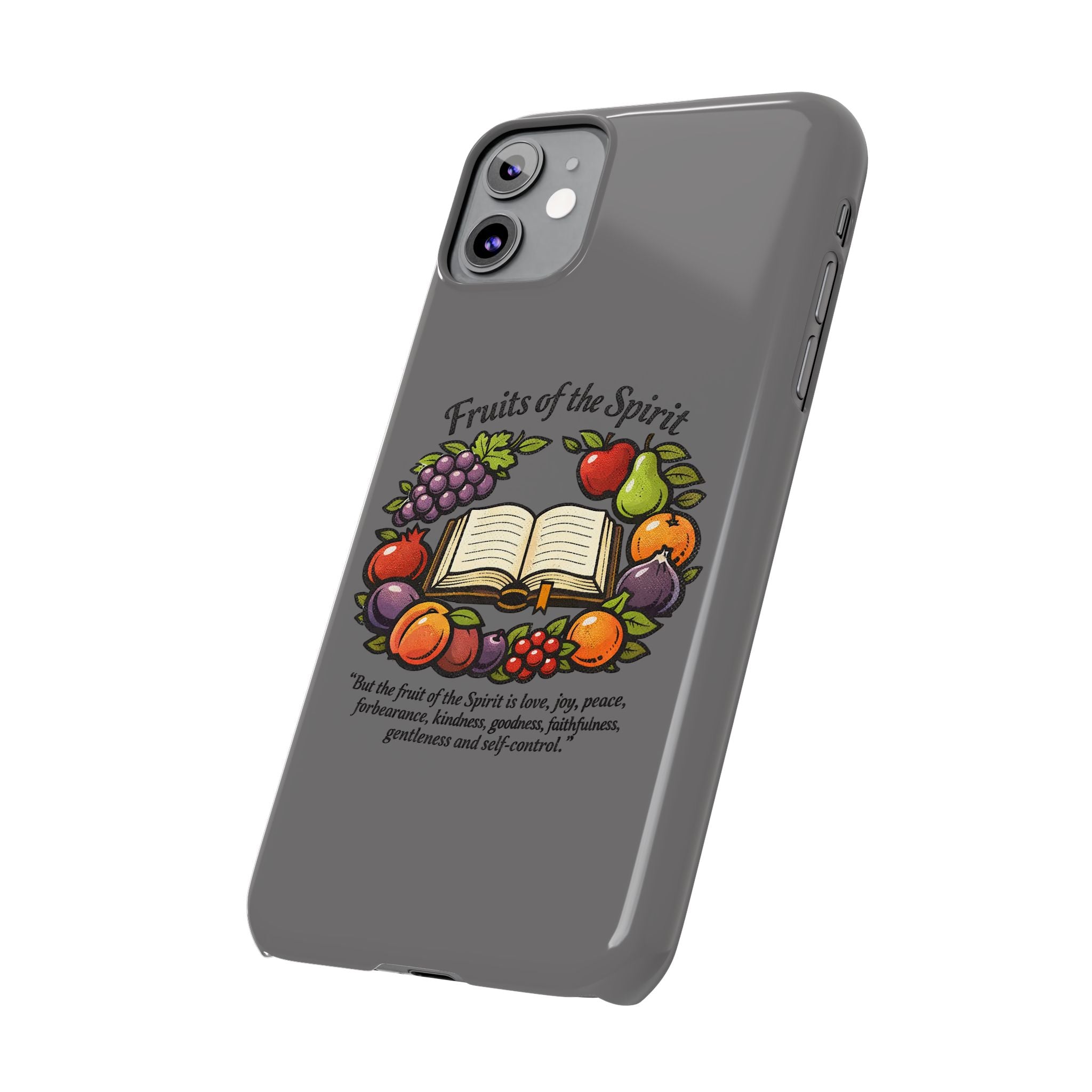 Fruits of the Spirit Slim Phone Cases