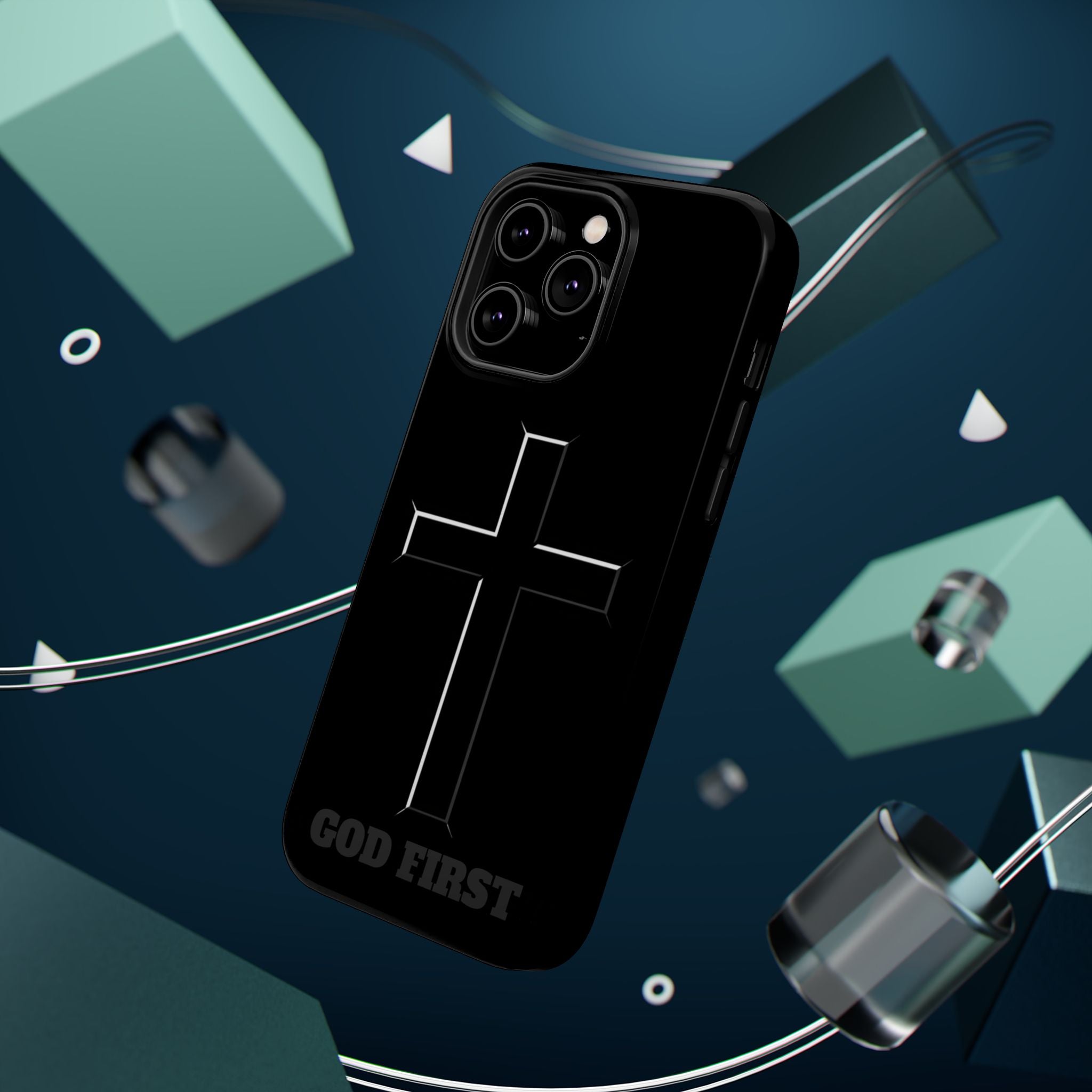 Cross Magnetic Impact-Resistant Cases