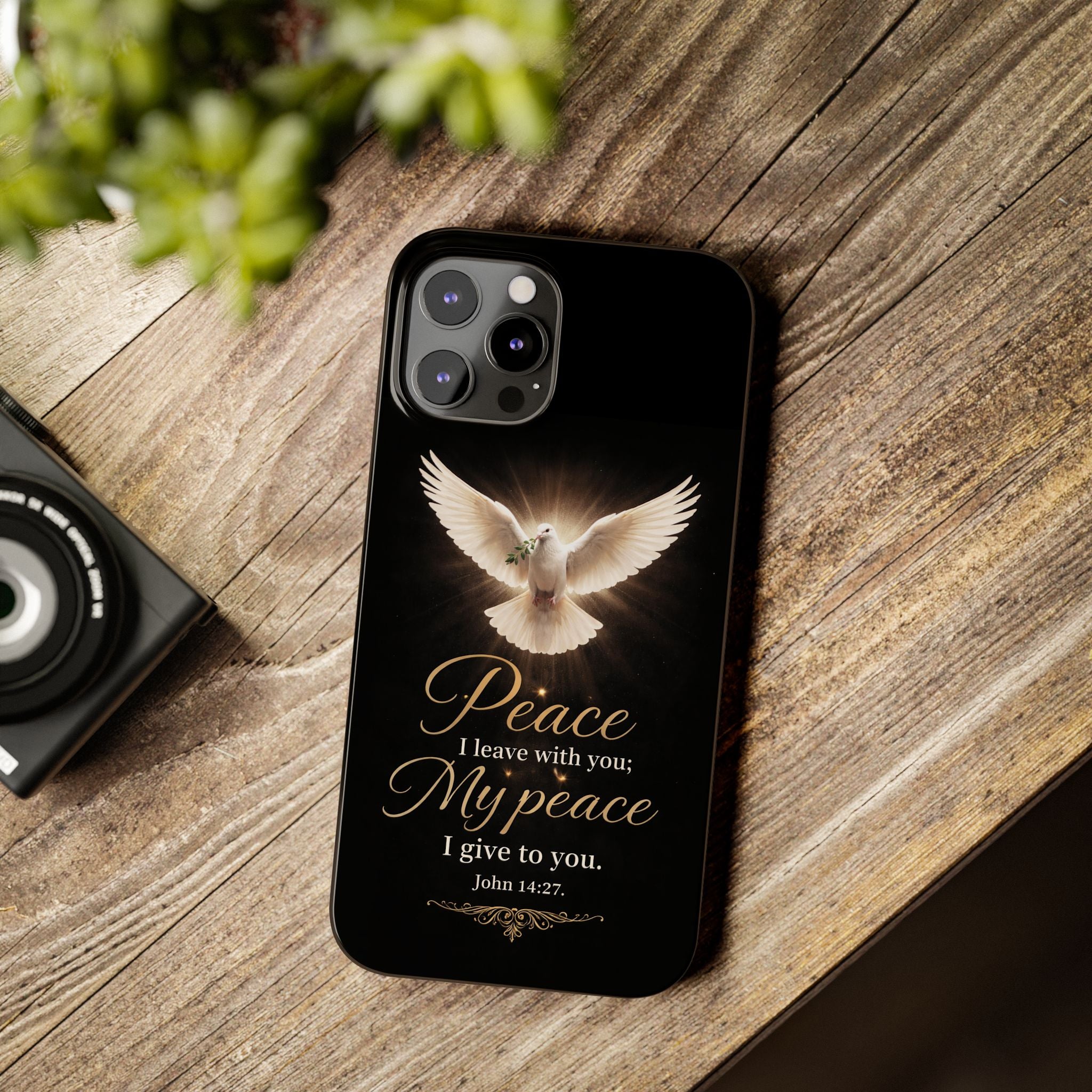 John 14:27 Slim Phone Cases