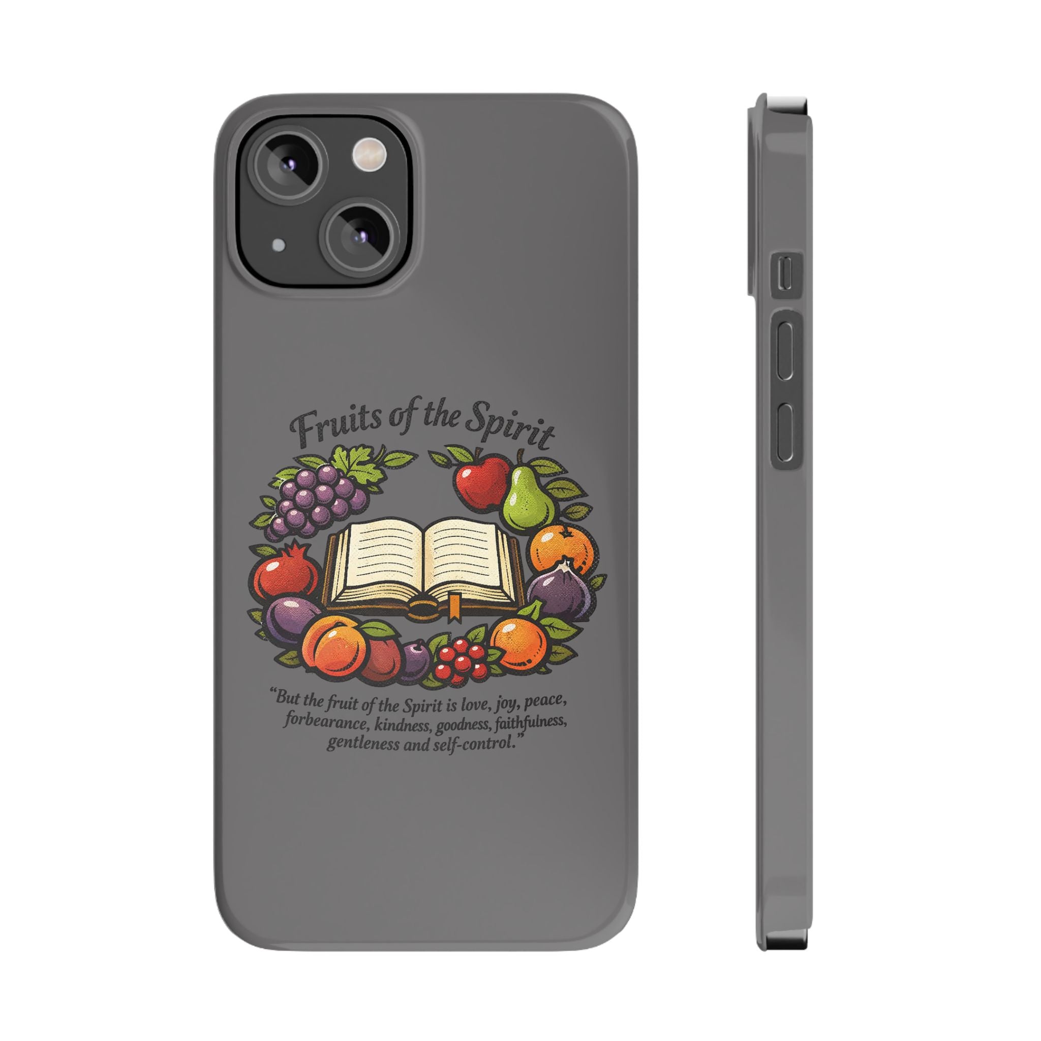 Fruits of the Spirit Slim Phone Cases