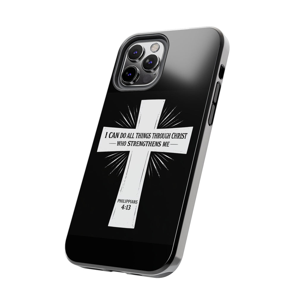 Philippians 4:13 Tough Phone Cases