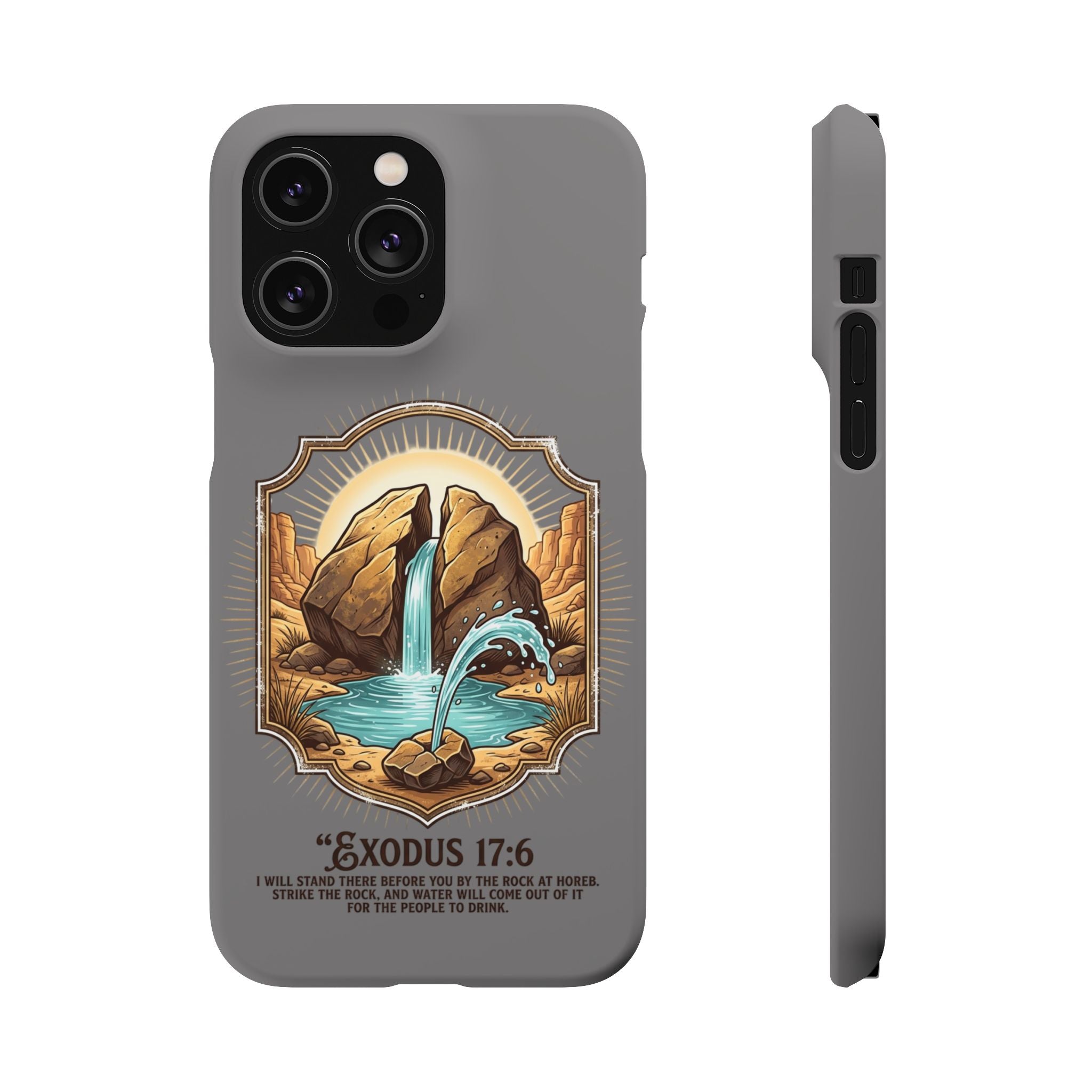 Exodus 17:6 Snap Cases
