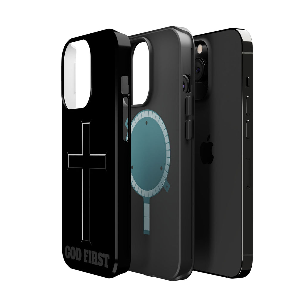 Cross Magnetic Impact-Resistant Cases