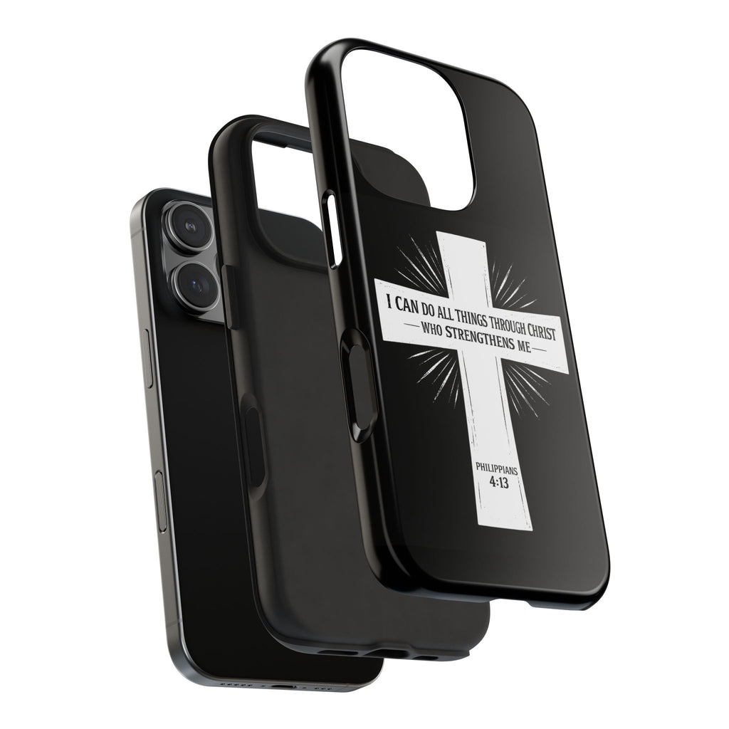 Philippians 4:13 Tough Phone Cases
