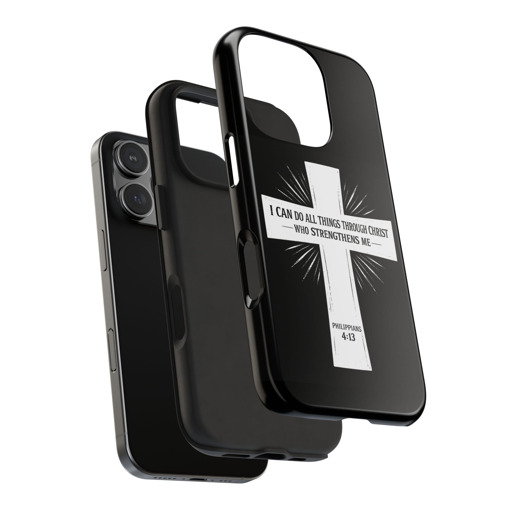 Philippians 4:13 Tough Phone Cases