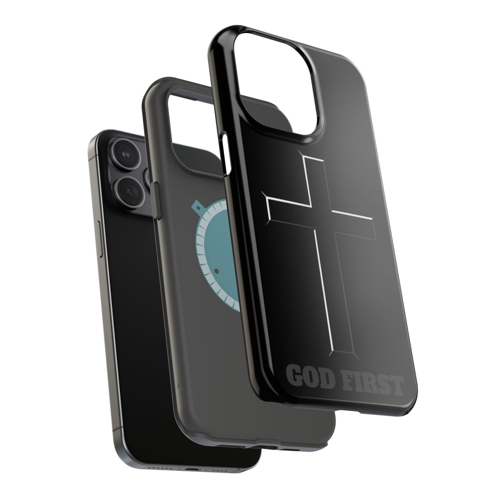 Cross Magnetic Impact-Resistant Cases