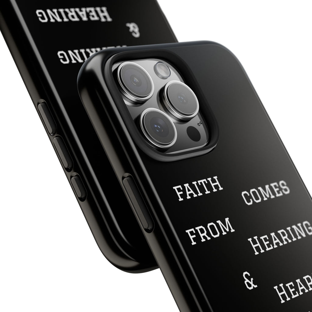 Romans 10:17 phone case