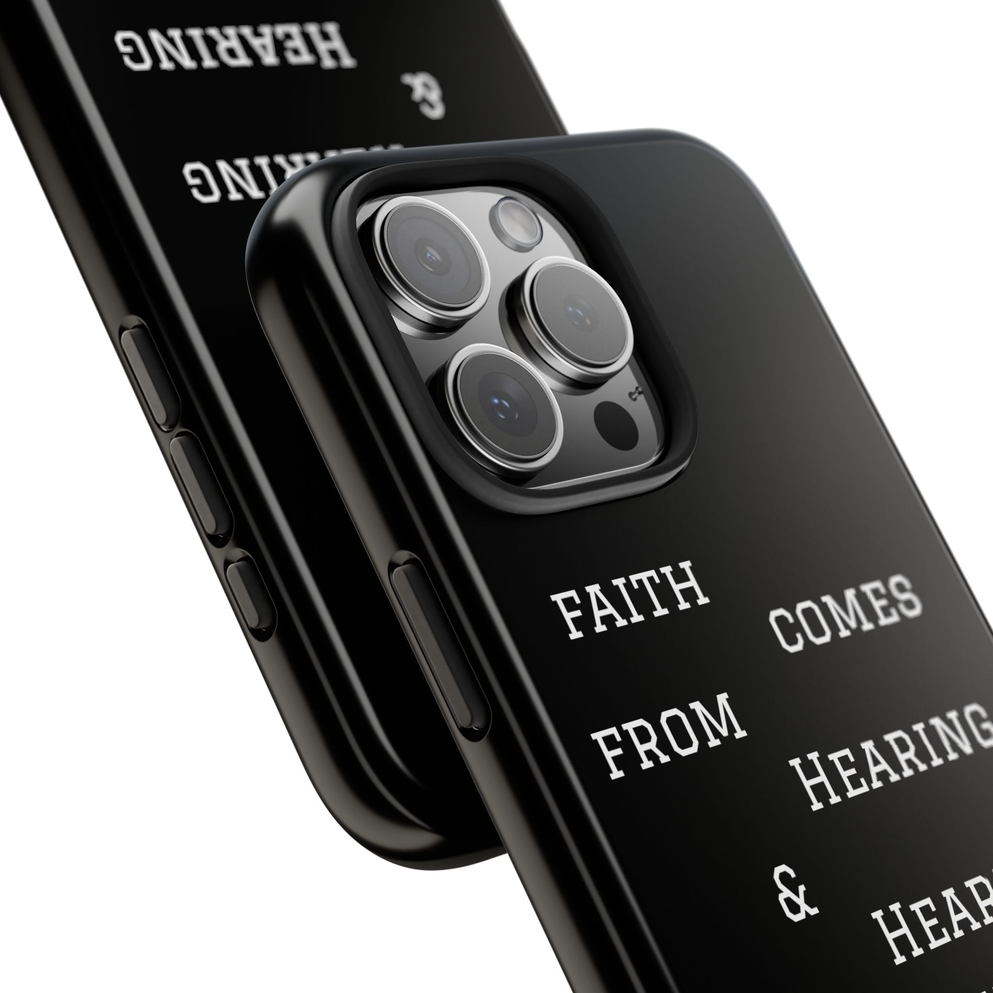 Romans 10:17 phone case