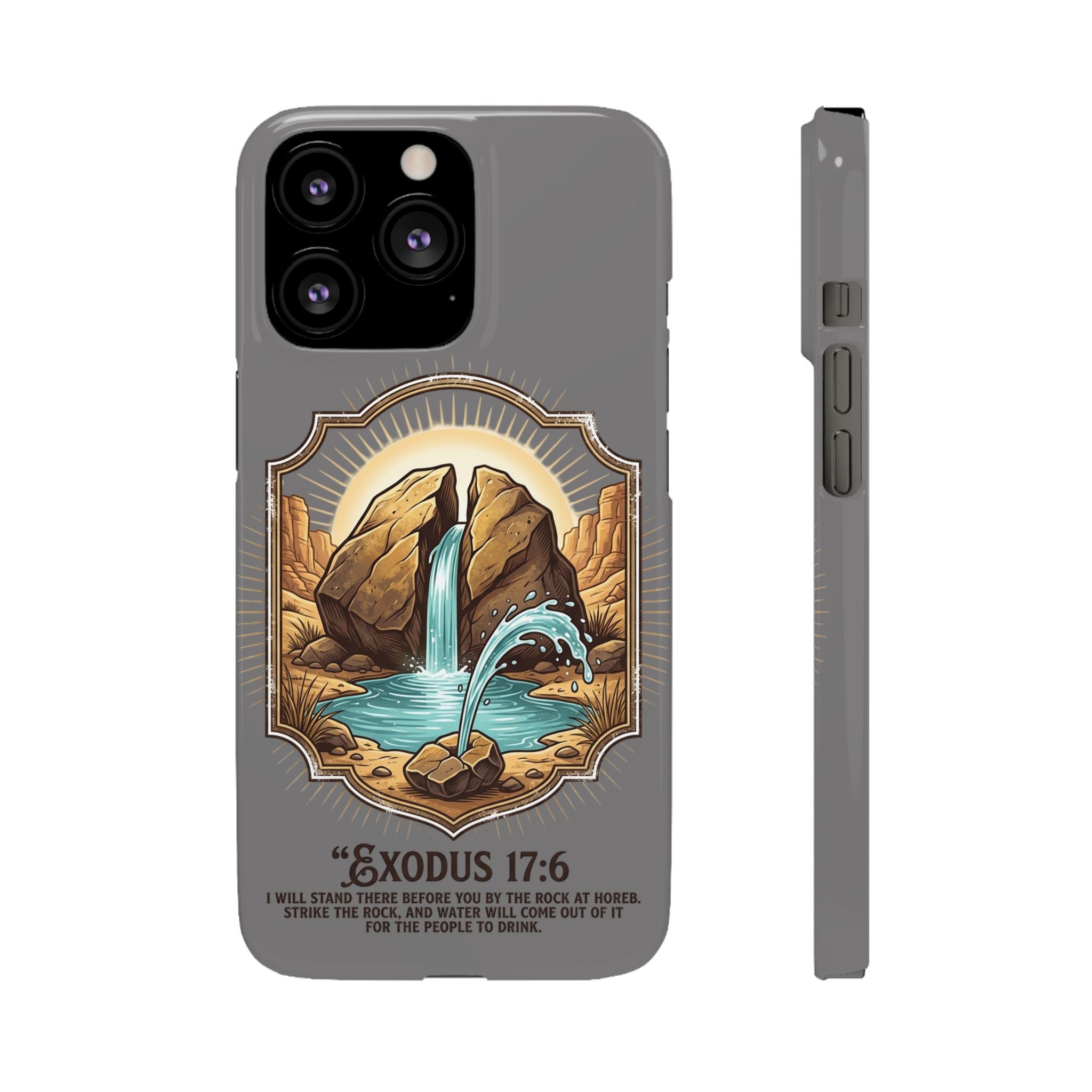 Exodus 17:6 Snap Cases