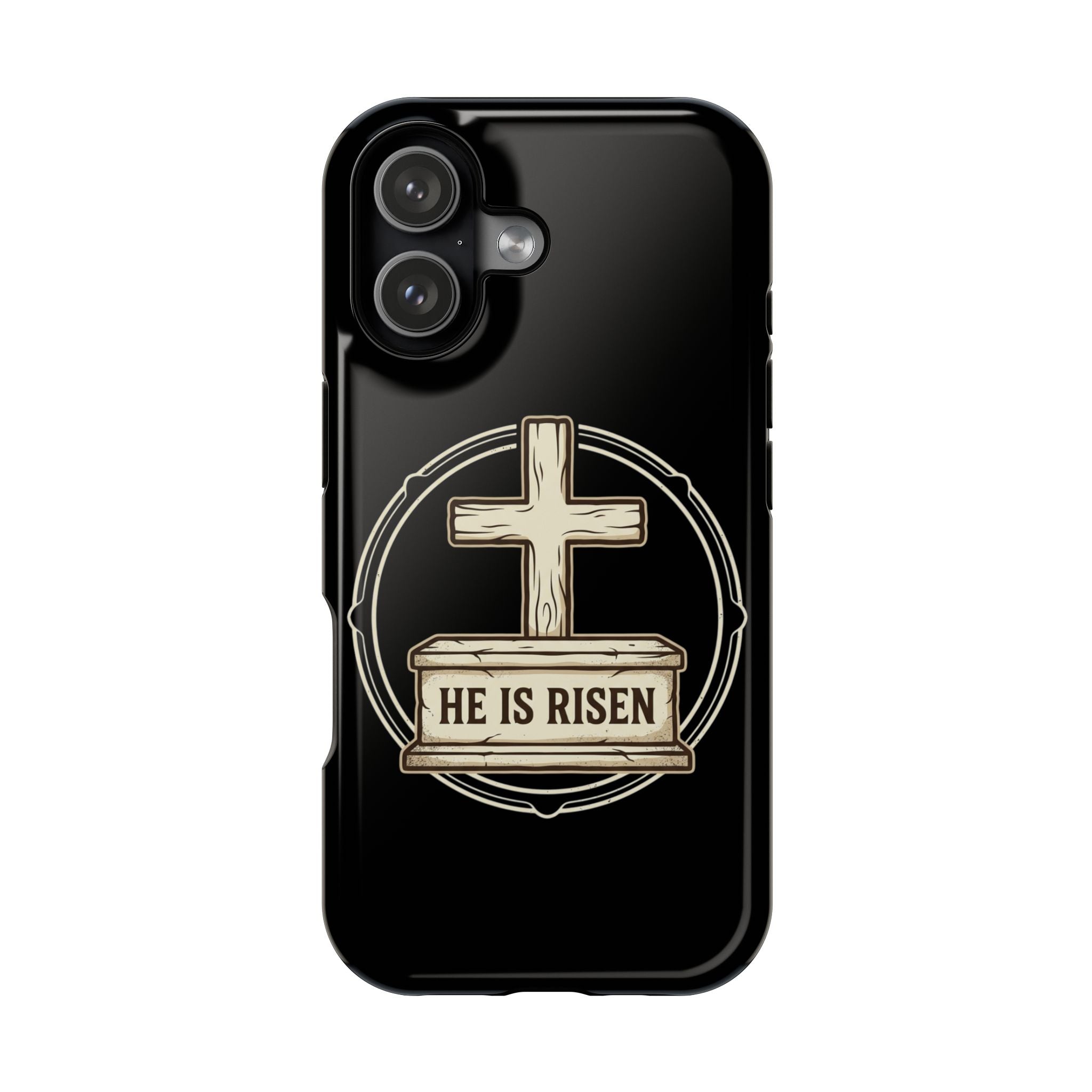 He is Risen Magnetic Impact-Resistant Cases