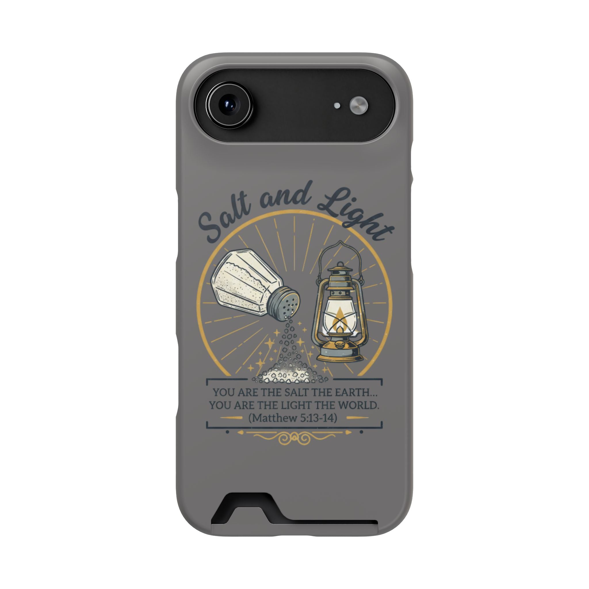 Salt and Light phone case