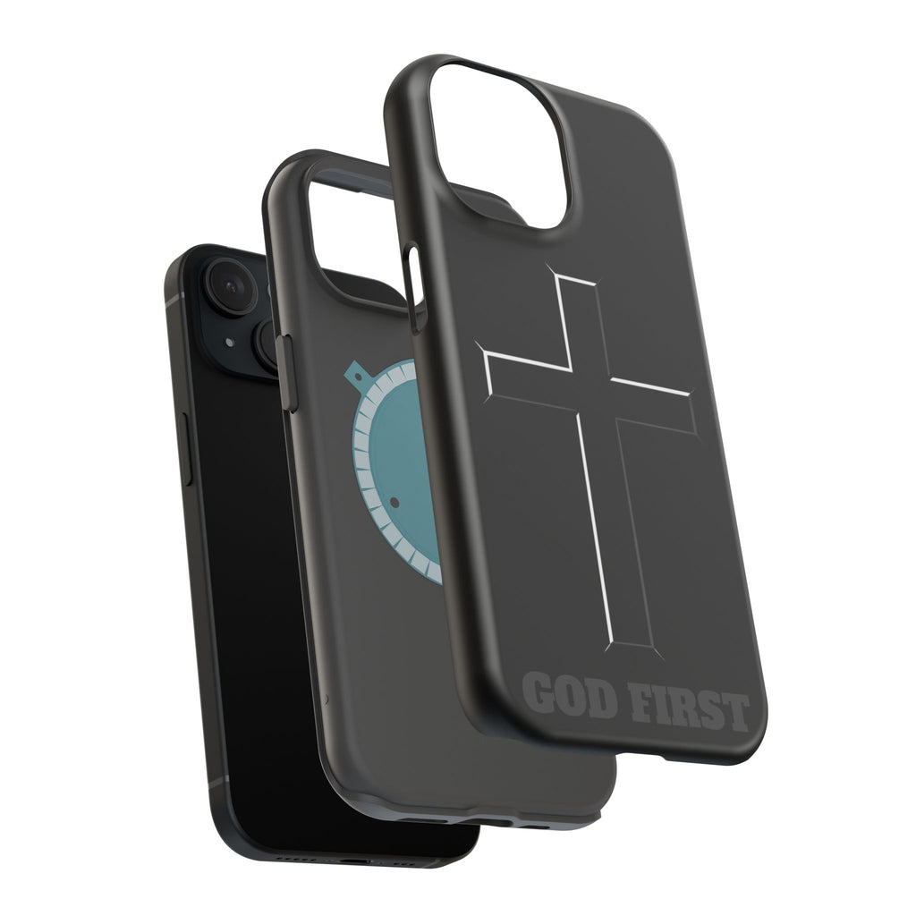 Cross Magnetic Impact-Resistant Cases