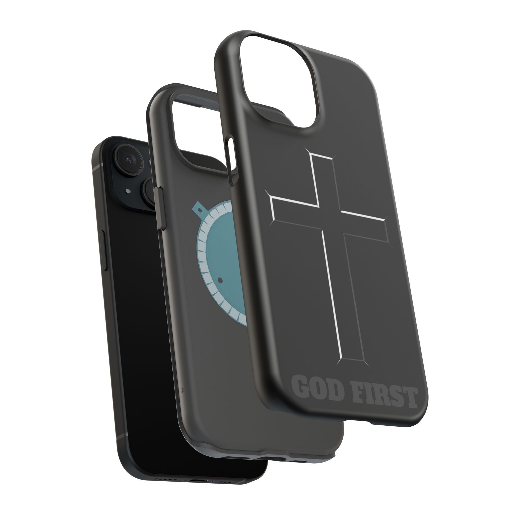 Cross Magnetic Impact-Resistant Cases