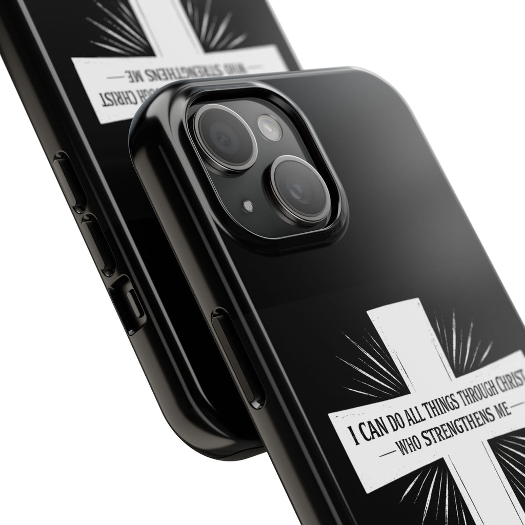 Philippians 4:13 Tough Phone Cases