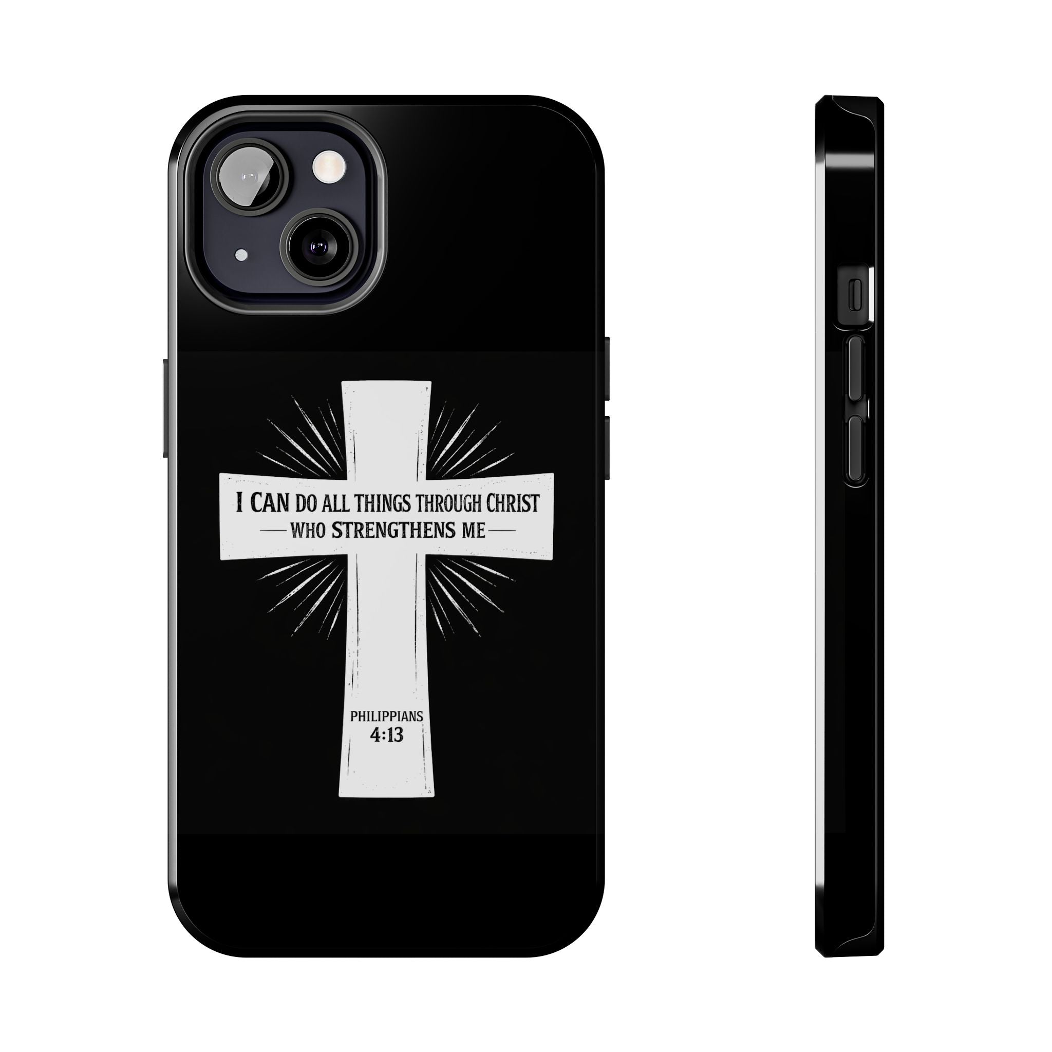 Philippians 4:13 Tough Phone Cases