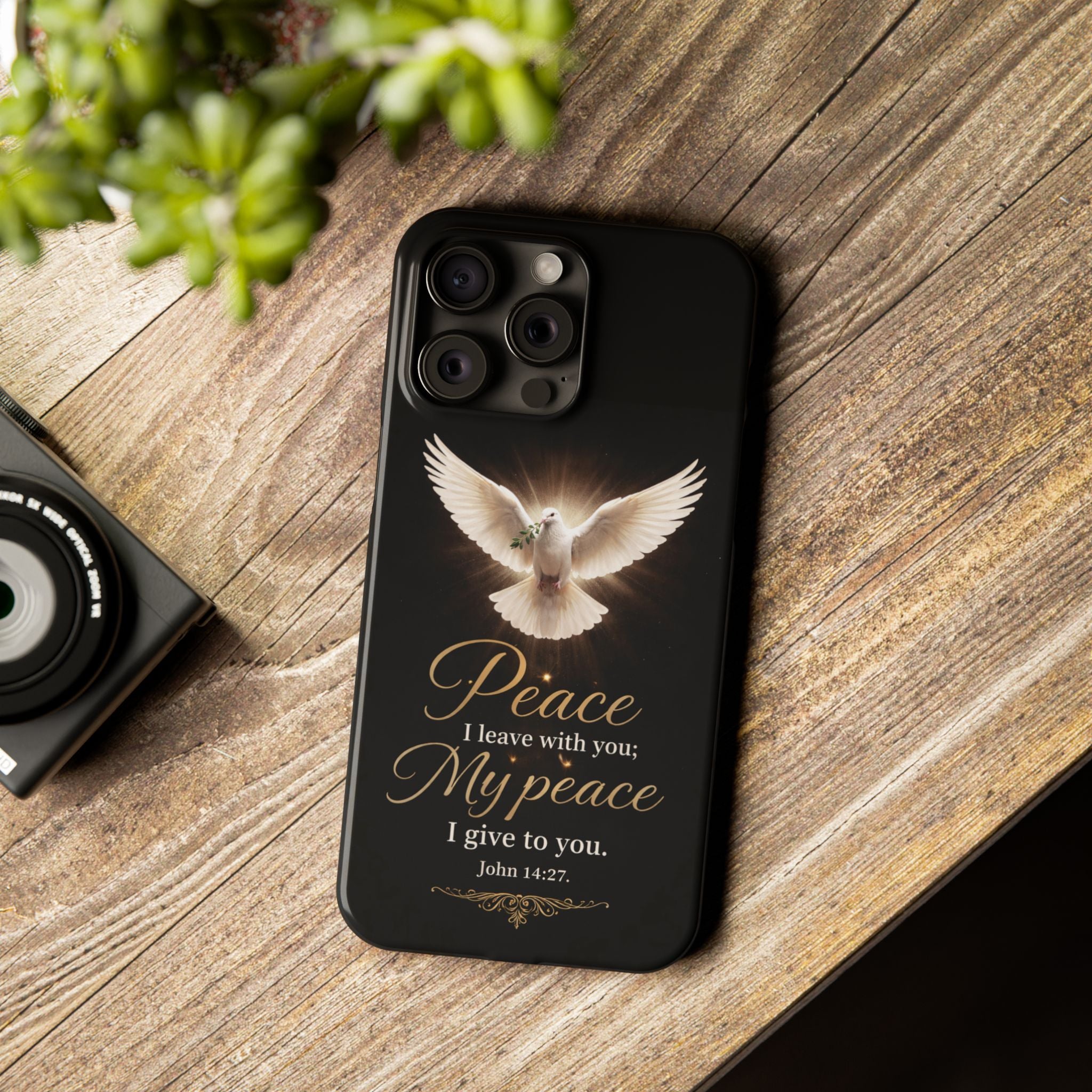 John 14:27 Slim Phone Cases