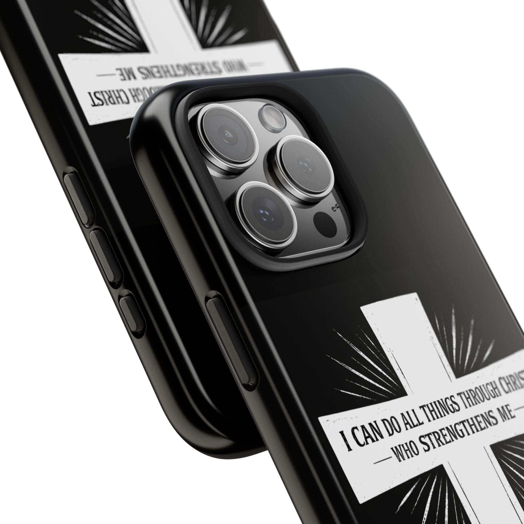 Philippians 4:13 Tough Phone Cases