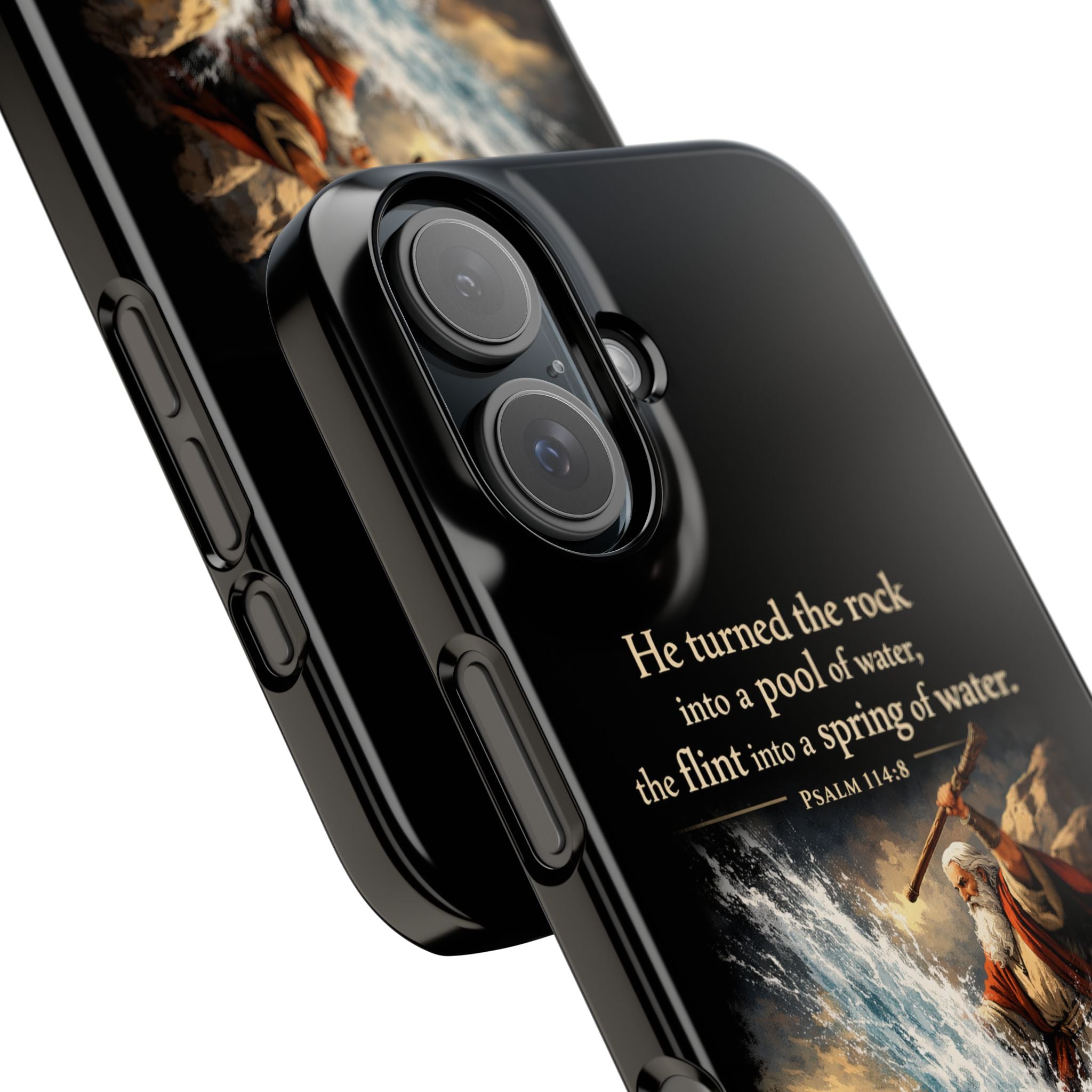 Psalms 114:8 Slim Phone Cases