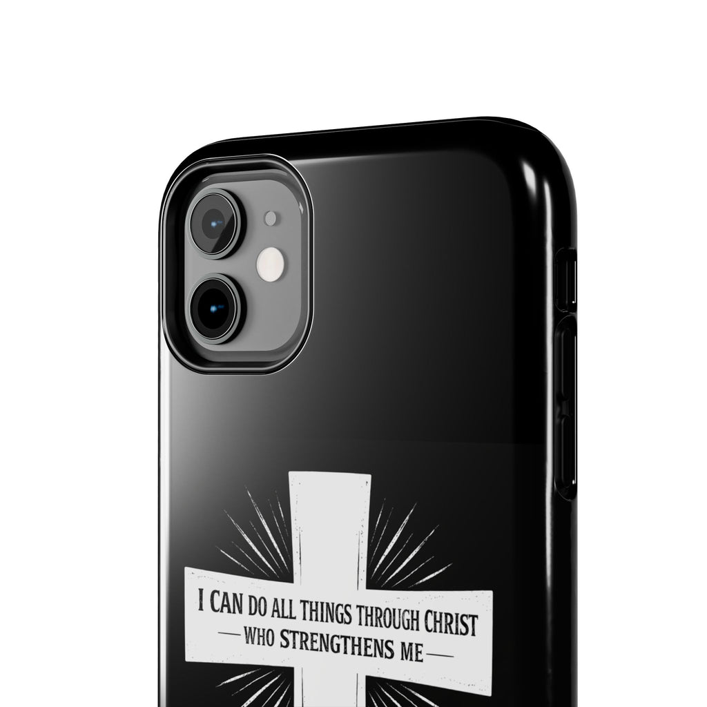 Philippians 4:13 Tough Phone Cases