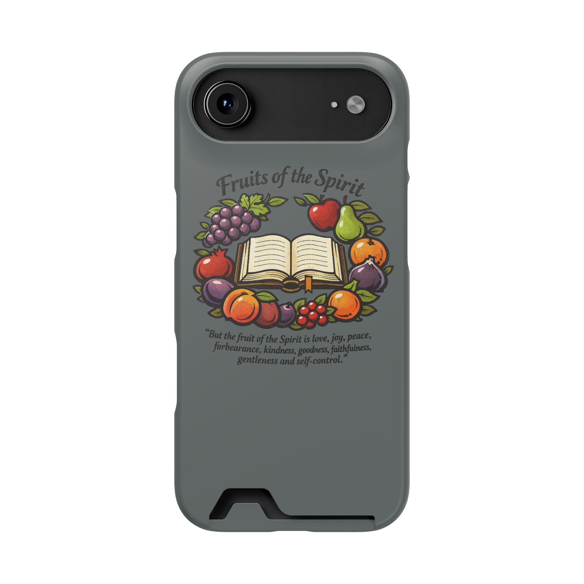 Fruits of the Spirit Phone Case (Card Holder)