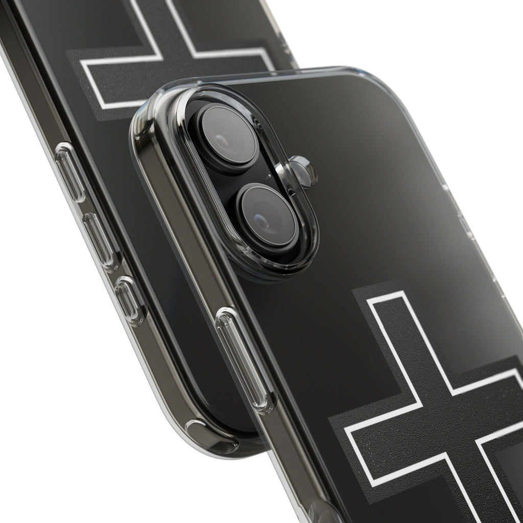 Cross Clear Impact-Resistant Cases