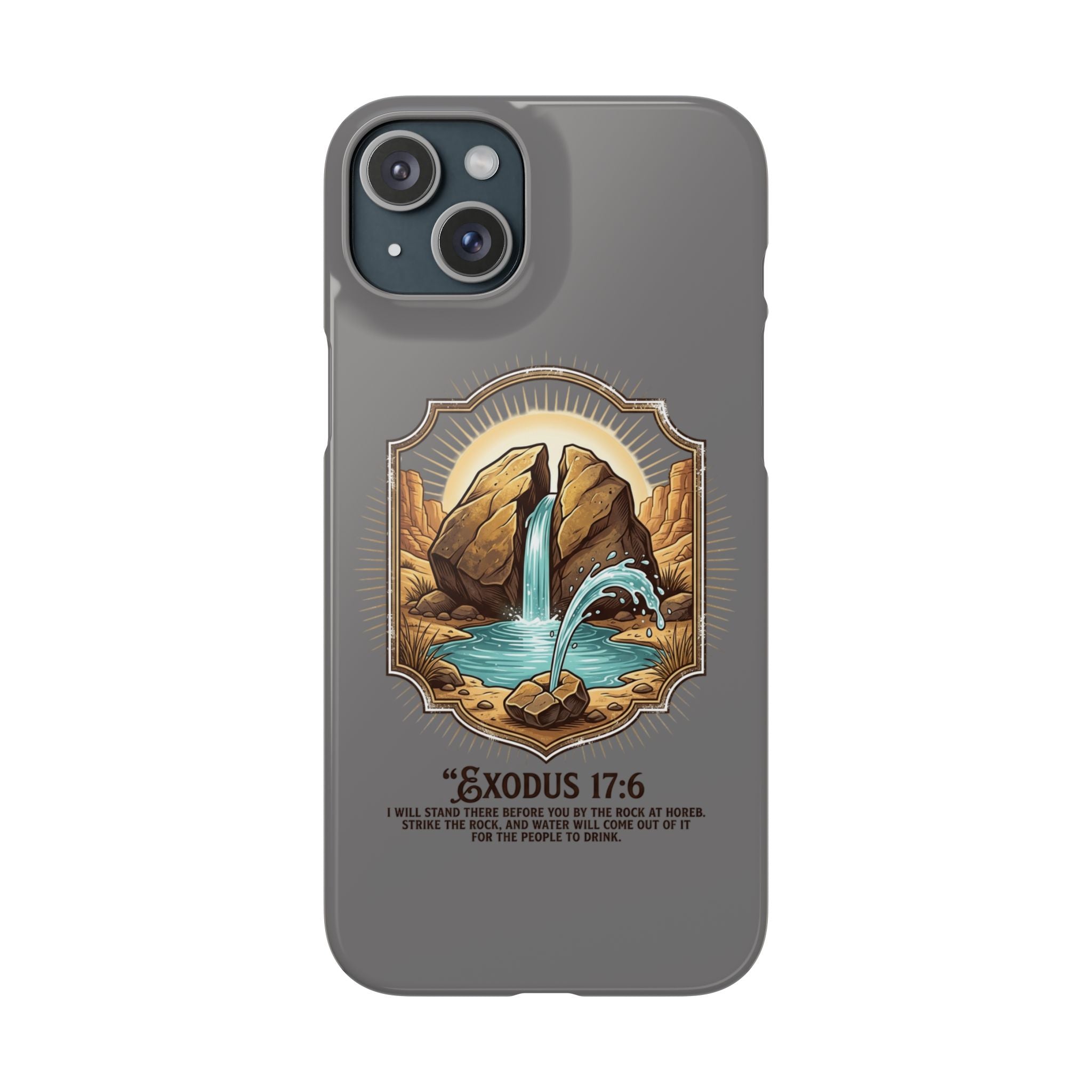 Exodus 17:6 Snap Cases