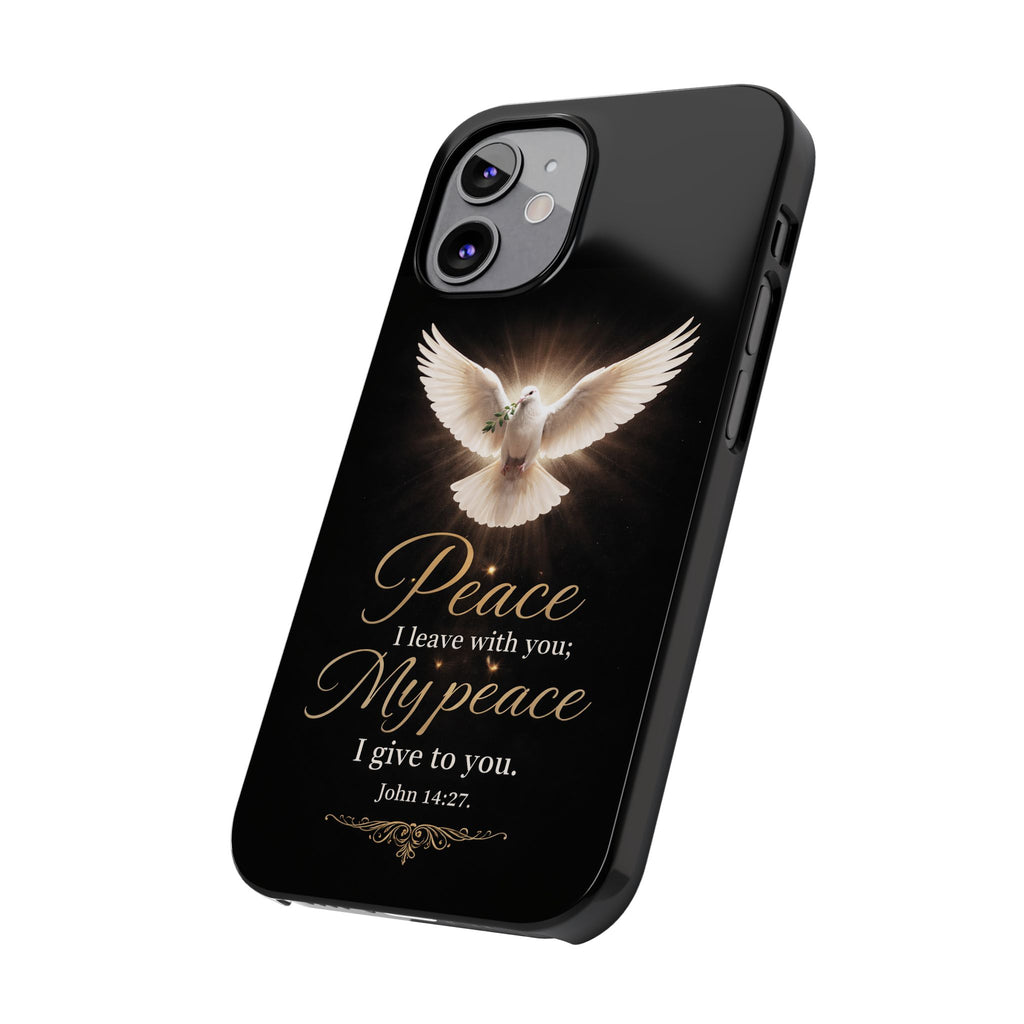 John 14:27 Slim Phone Cases