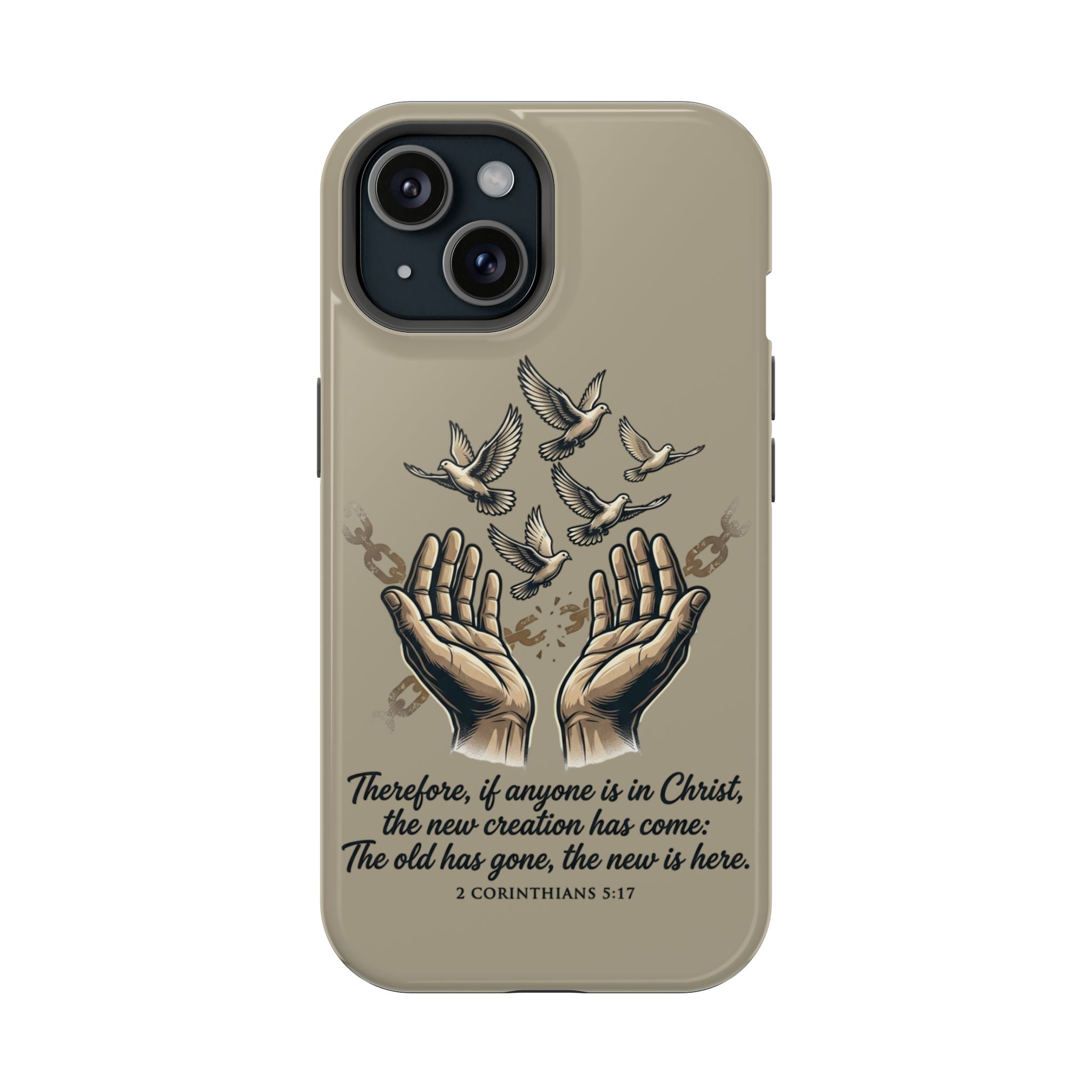 2 Corinthians 5:17 Magnetic Impact-Resistant Cases