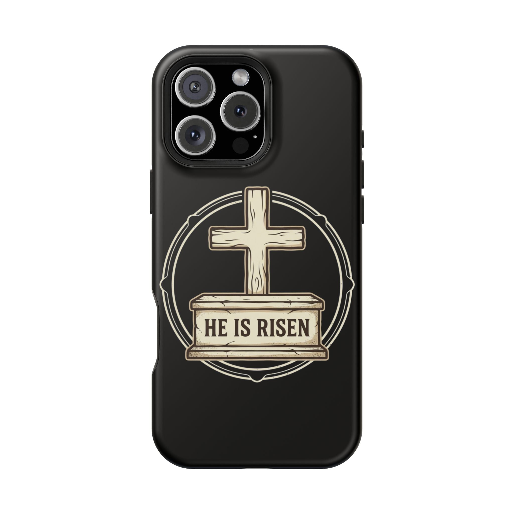 He is Risen Magnetic Impact-Resistant Cases
