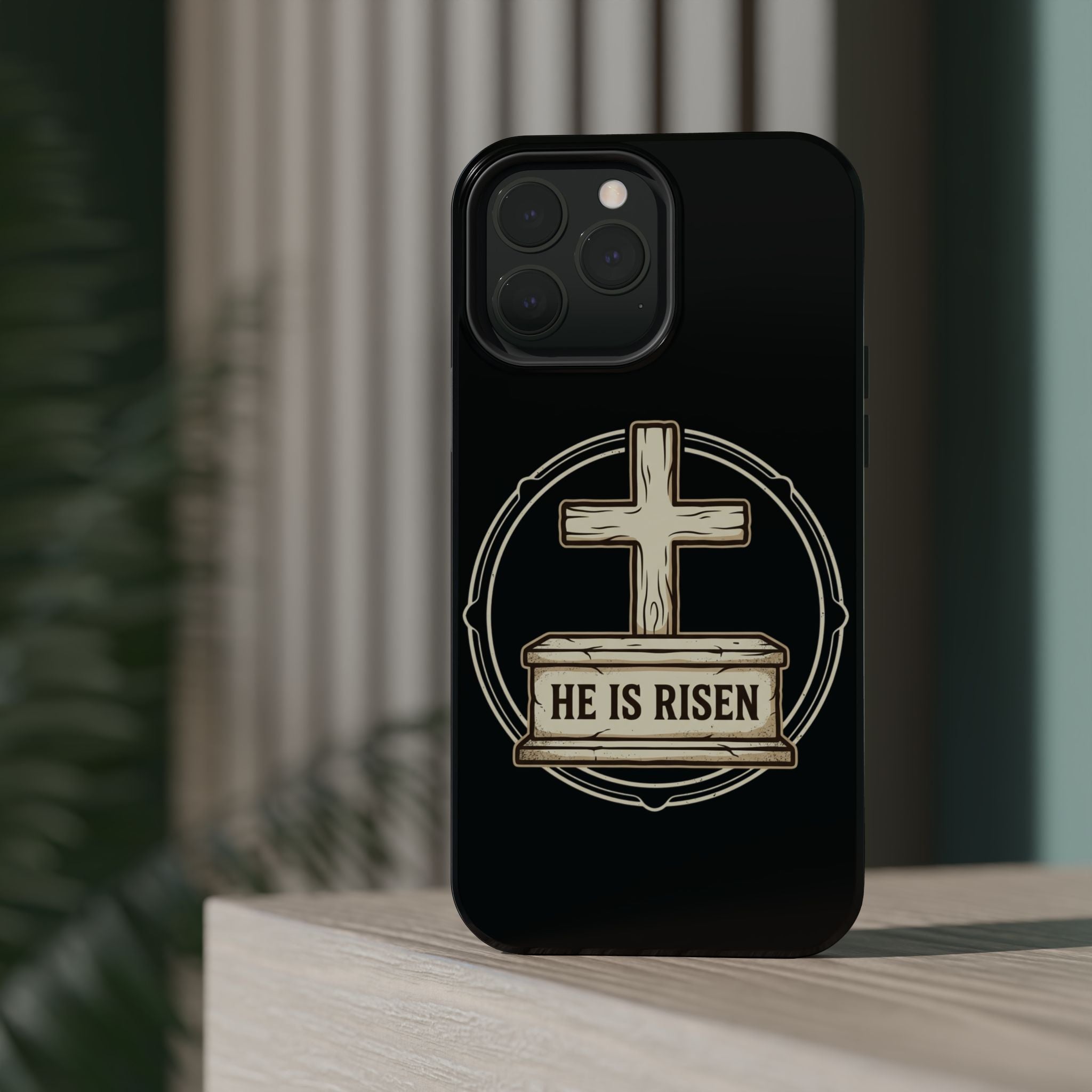 He is Risen Magnetic Impact-Resistant Cases