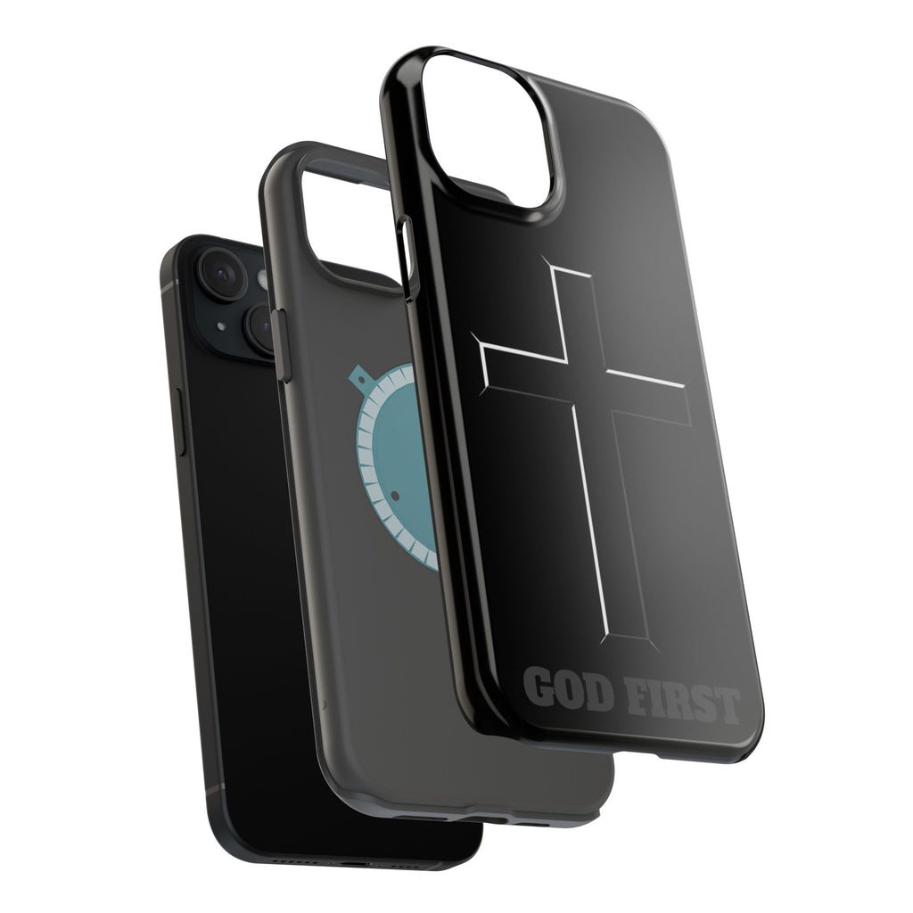 Cross Magnetic Impact-Resistant Cases