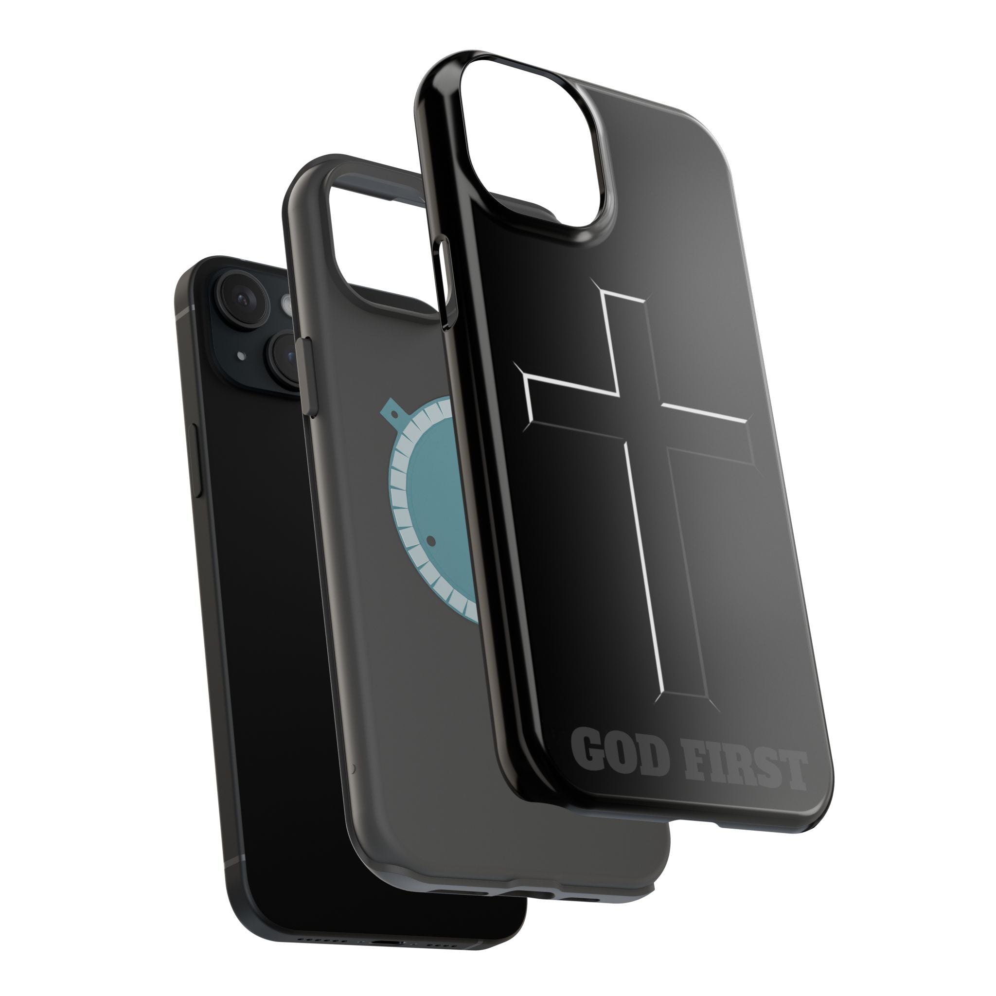 Cross Magnetic Impact-Resistant Cases
