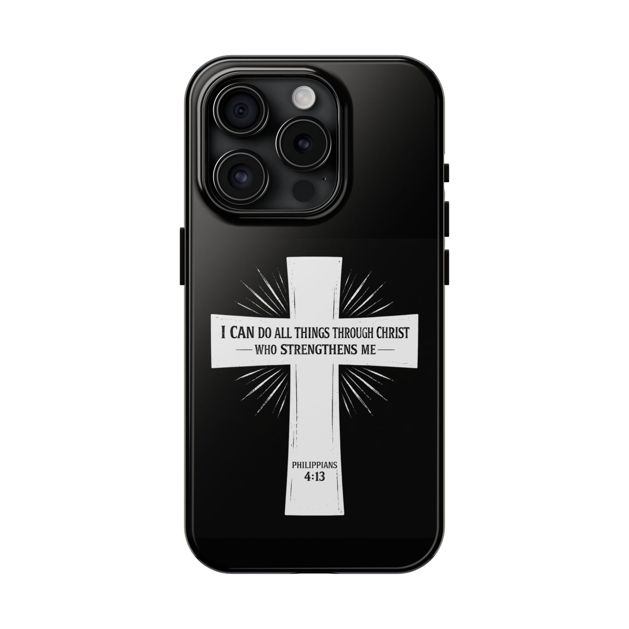 Philippians 4:13 Tough Phone Cases