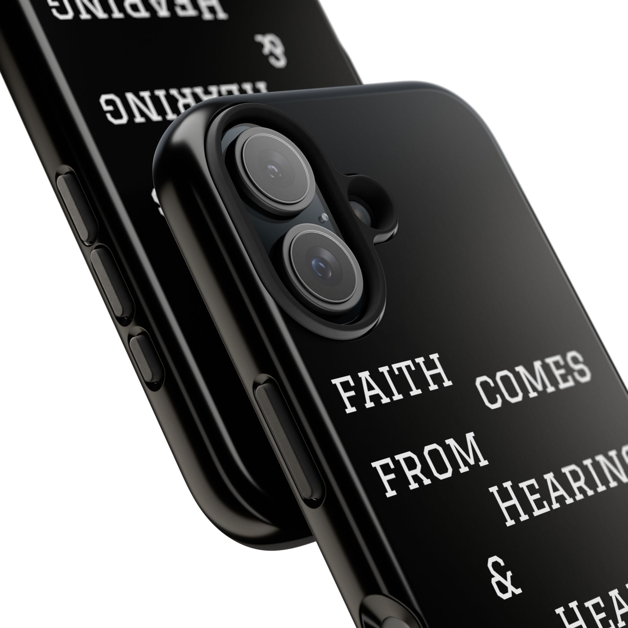 Romans 10:17 phone case