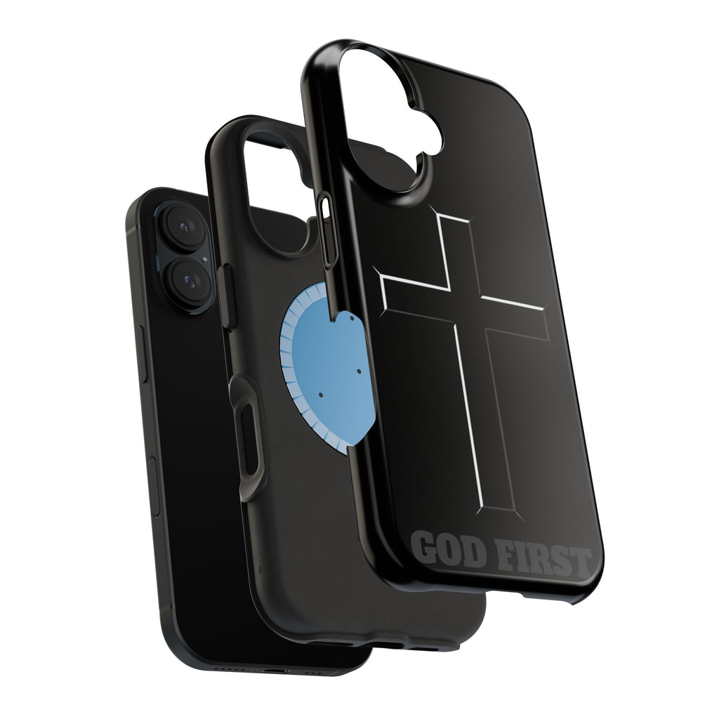 Cross Magnetic Impact-Resistant Cases