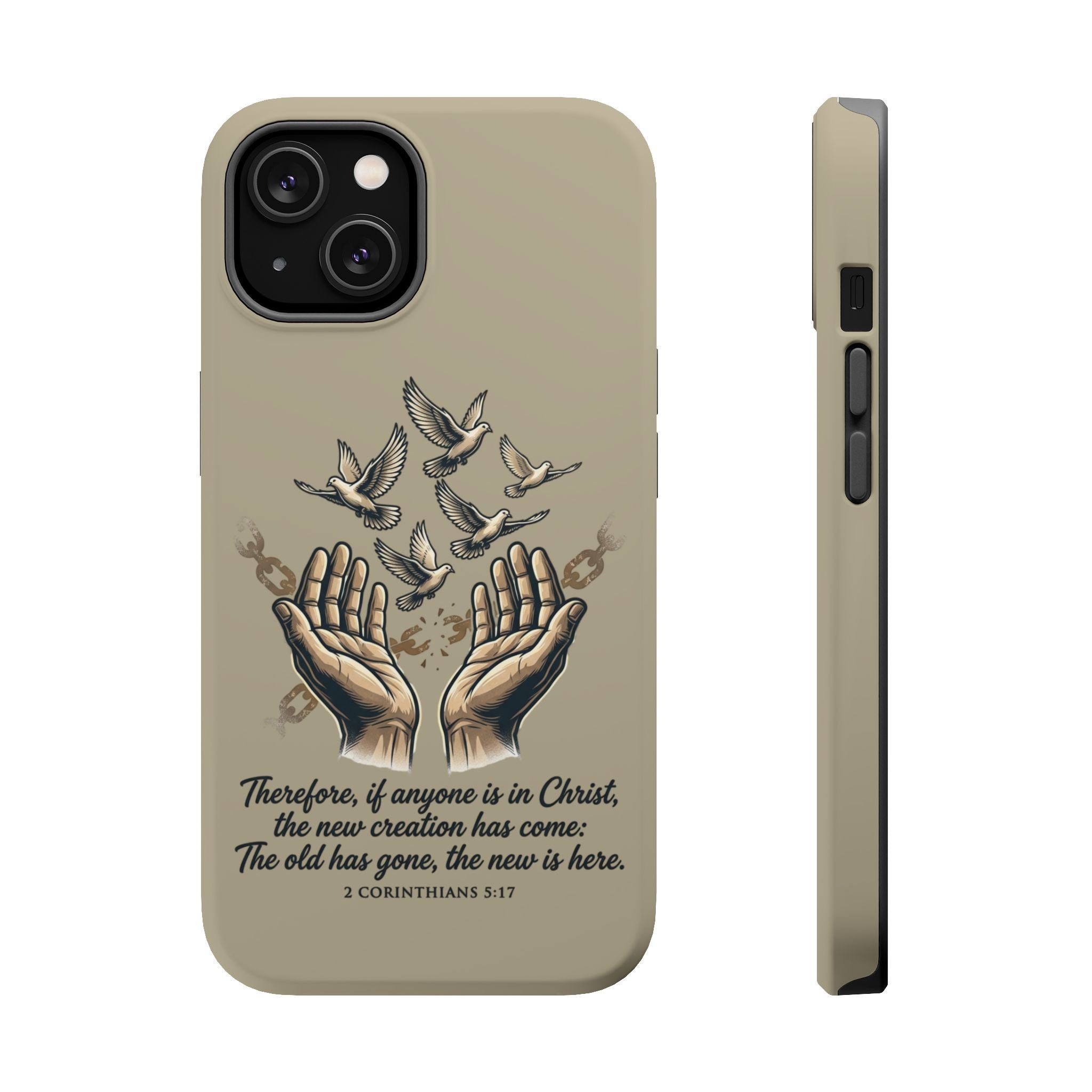 2 Corinthians 5:17 Magnetic Impact-Resistant Cases