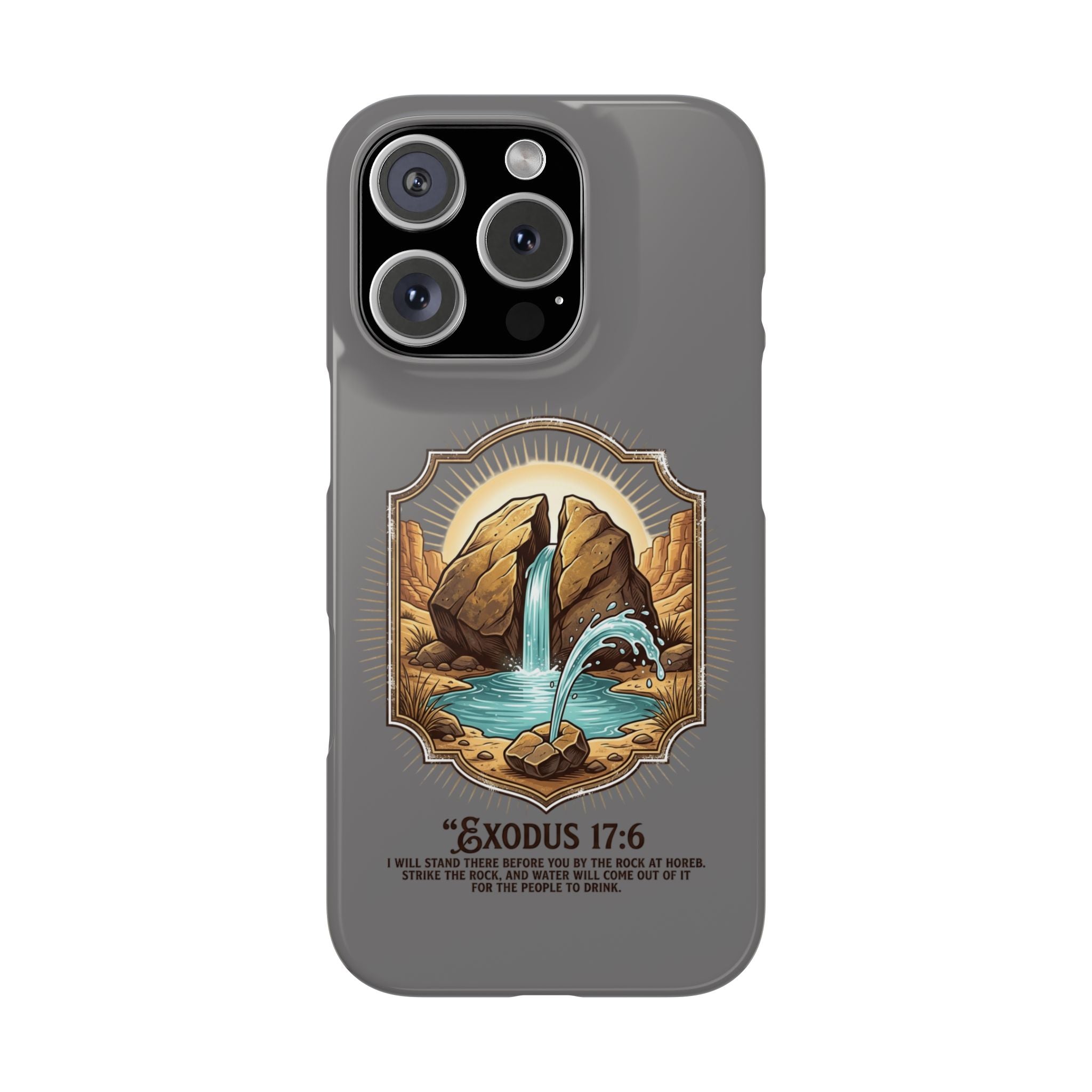 Exodus 17:6 Snap Cases