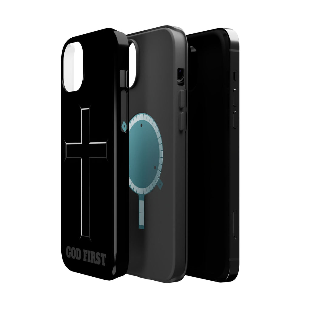 Cross Magnetic Impact-Resistant Cases