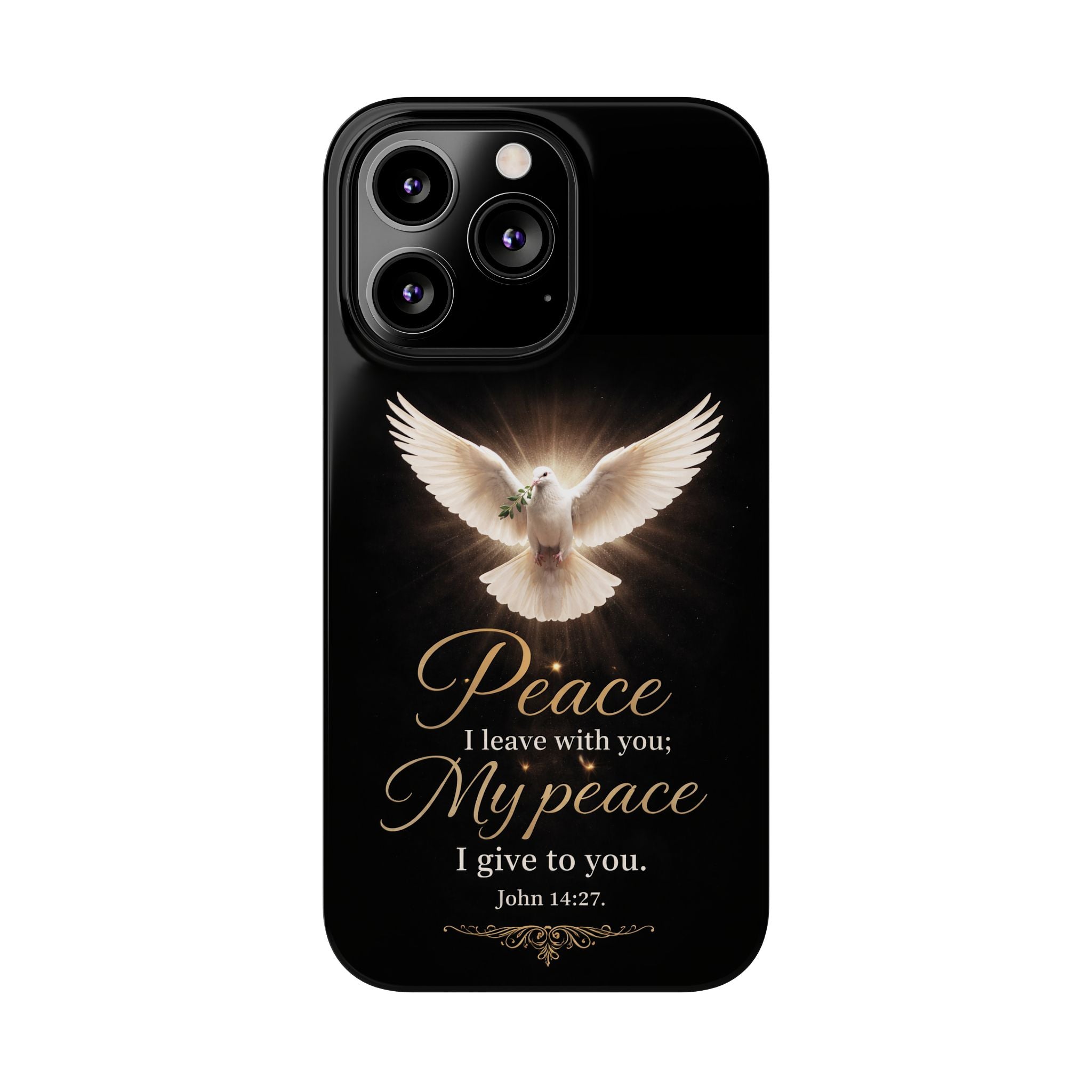 John 14:27 Slim Phone Cases