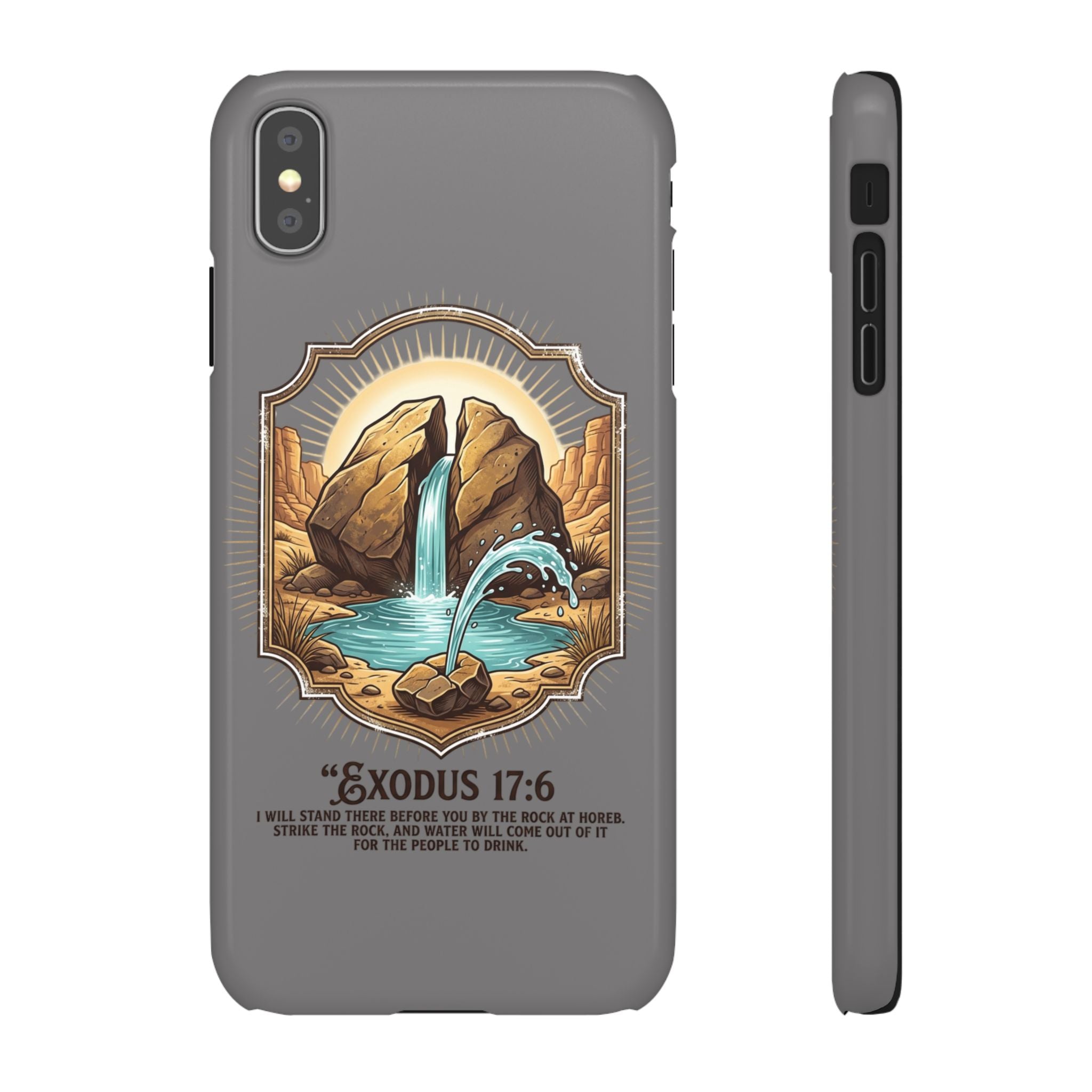 Exodus 17:6 Snap Cases