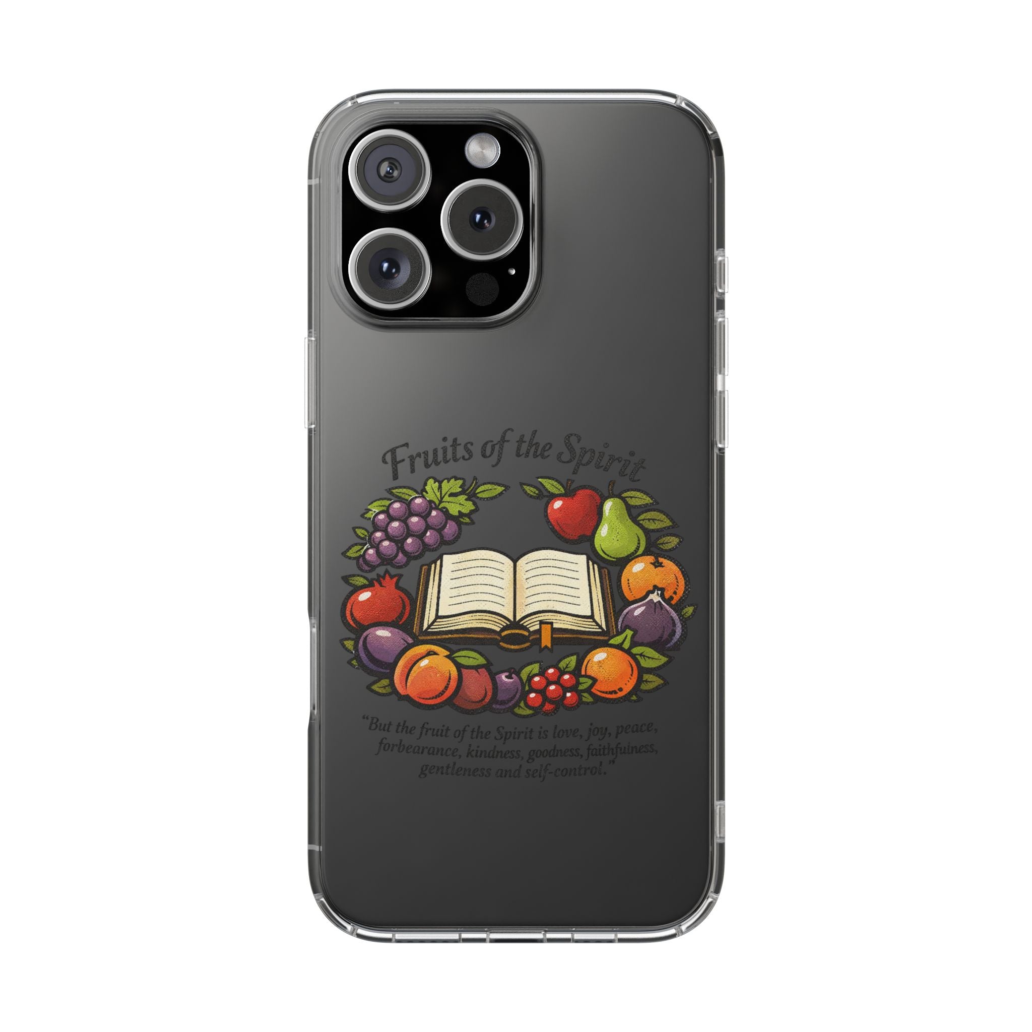 Fruits of the spirit Clear Impact-Resistant Cases