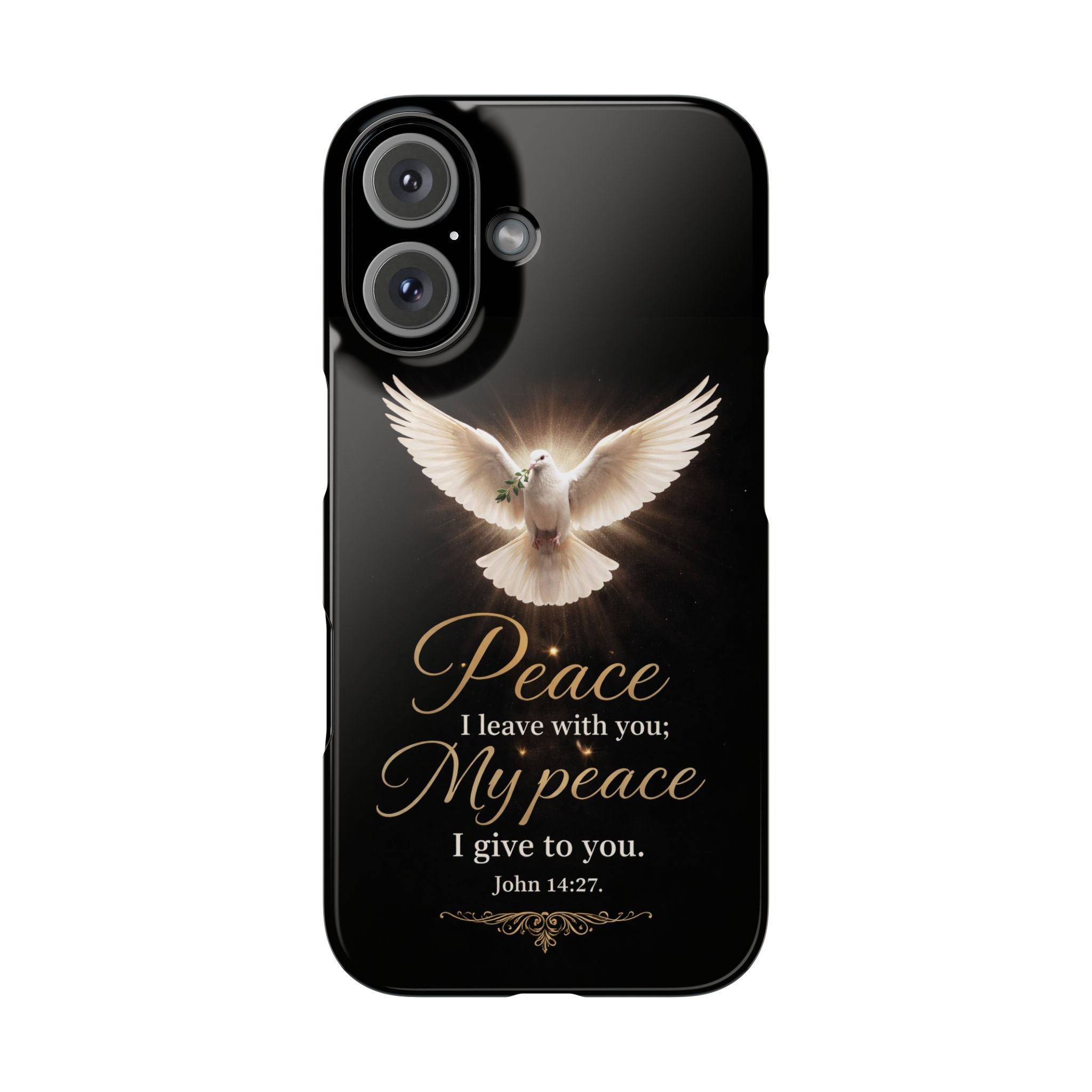 John 14:27 Slim Phone Cases
