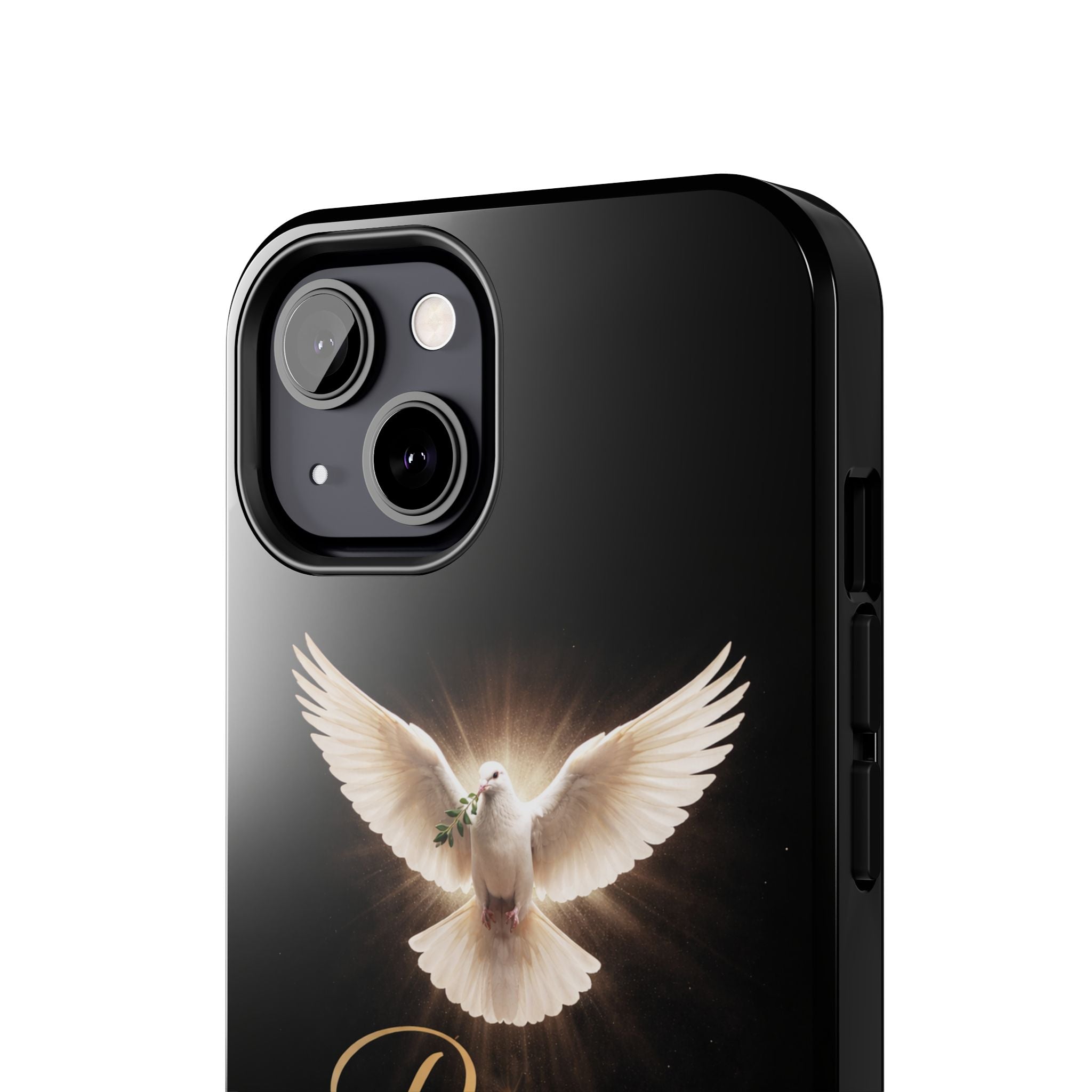 Dove with John 14:27 Tough Phone Cases