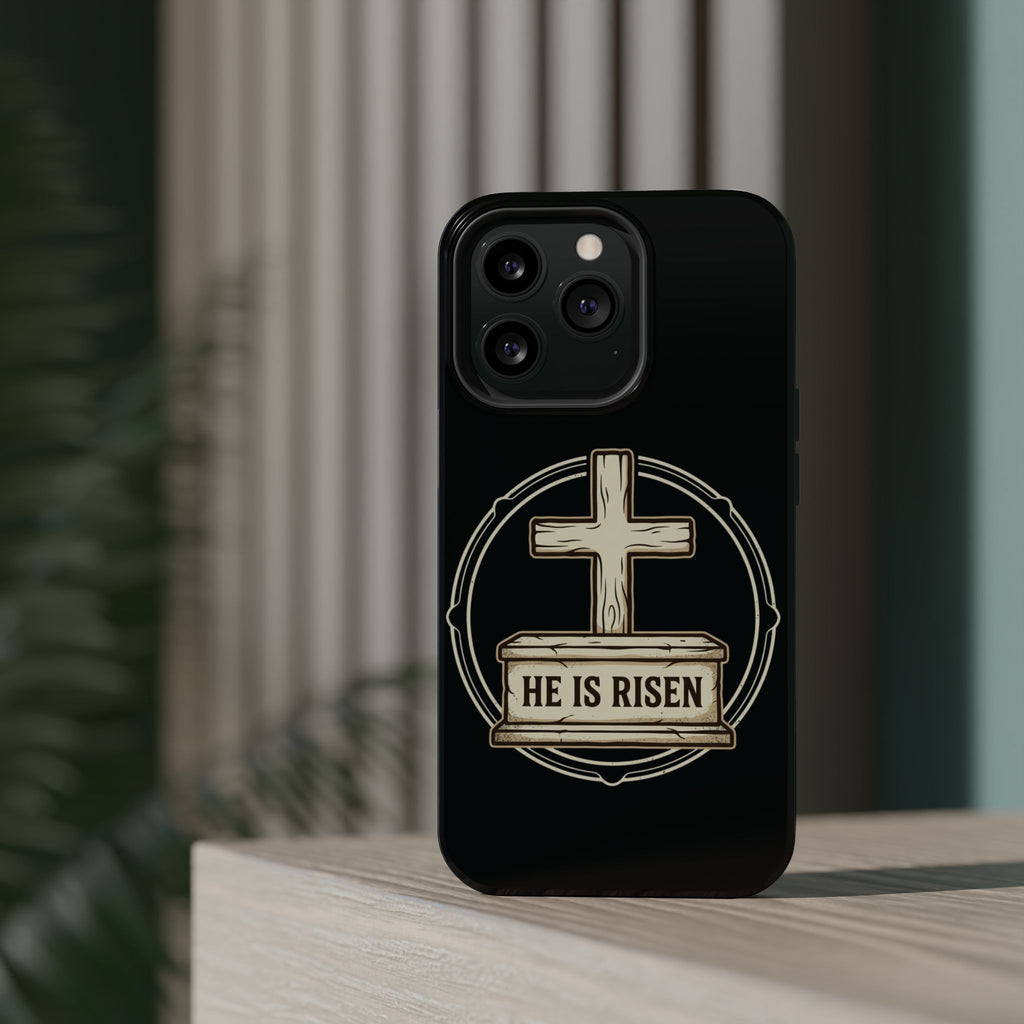 He is Risen Magnetic Impact-Resistant Cases