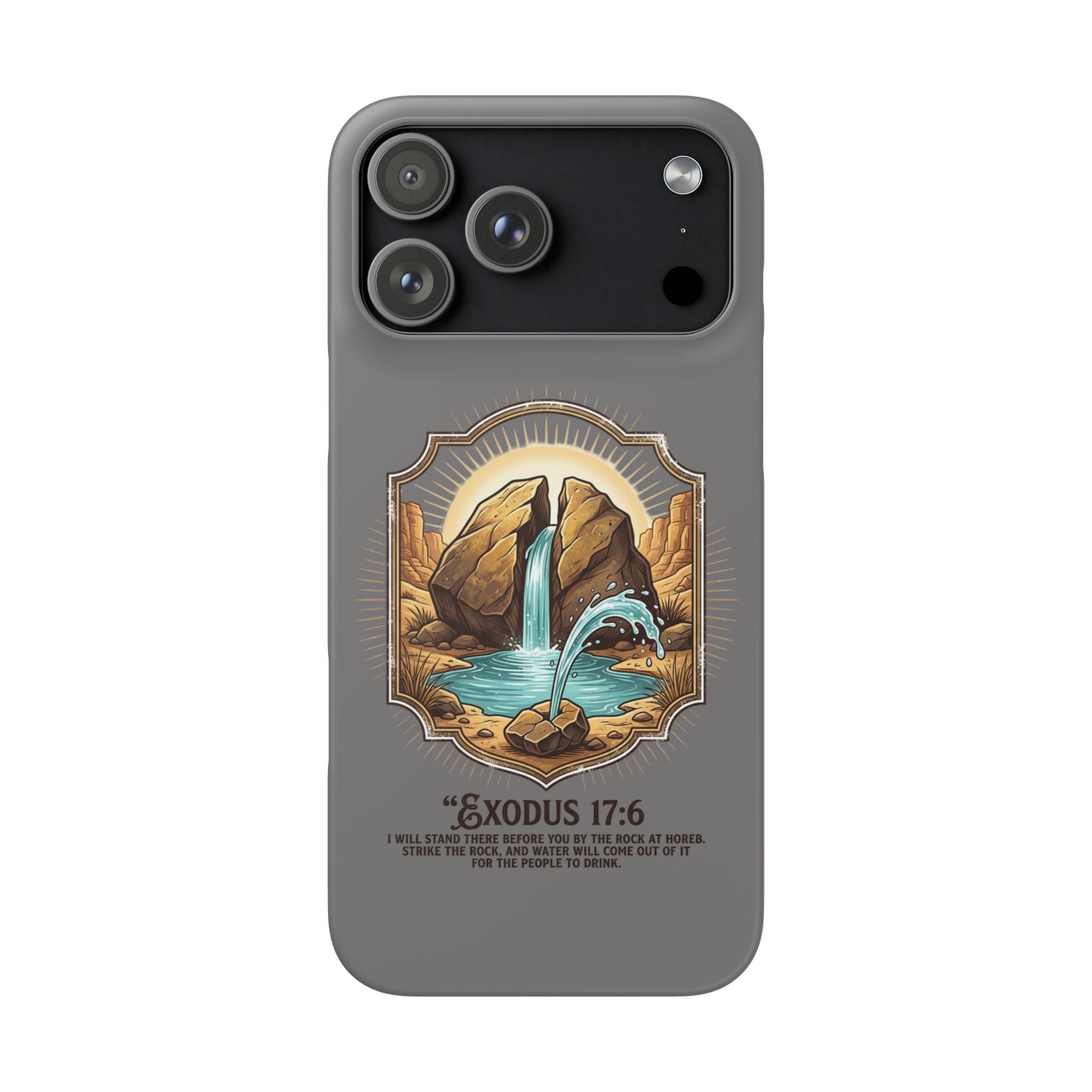 Exodus 17:6 Snap Cases