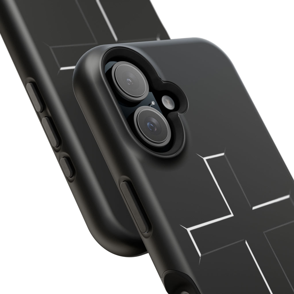 Cross Magnetic Impact-Resistant Cases