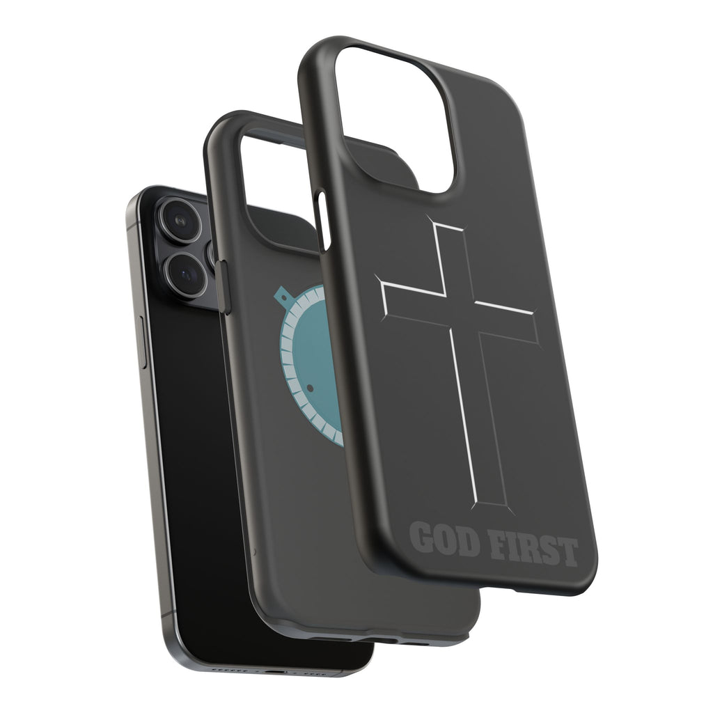 Cross Magnetic Impact-Resistant Cases