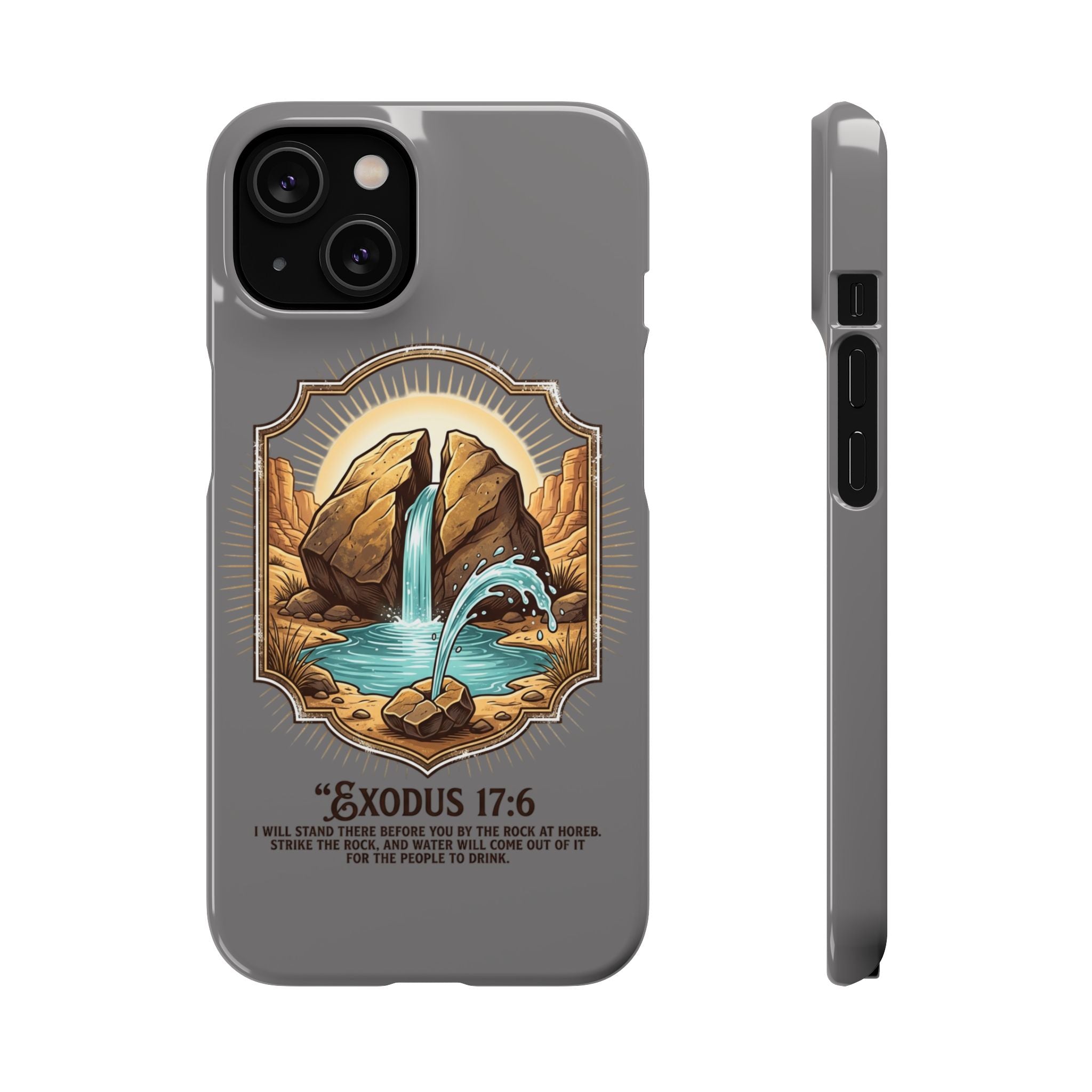 Exodus 17:6 Snap Cases